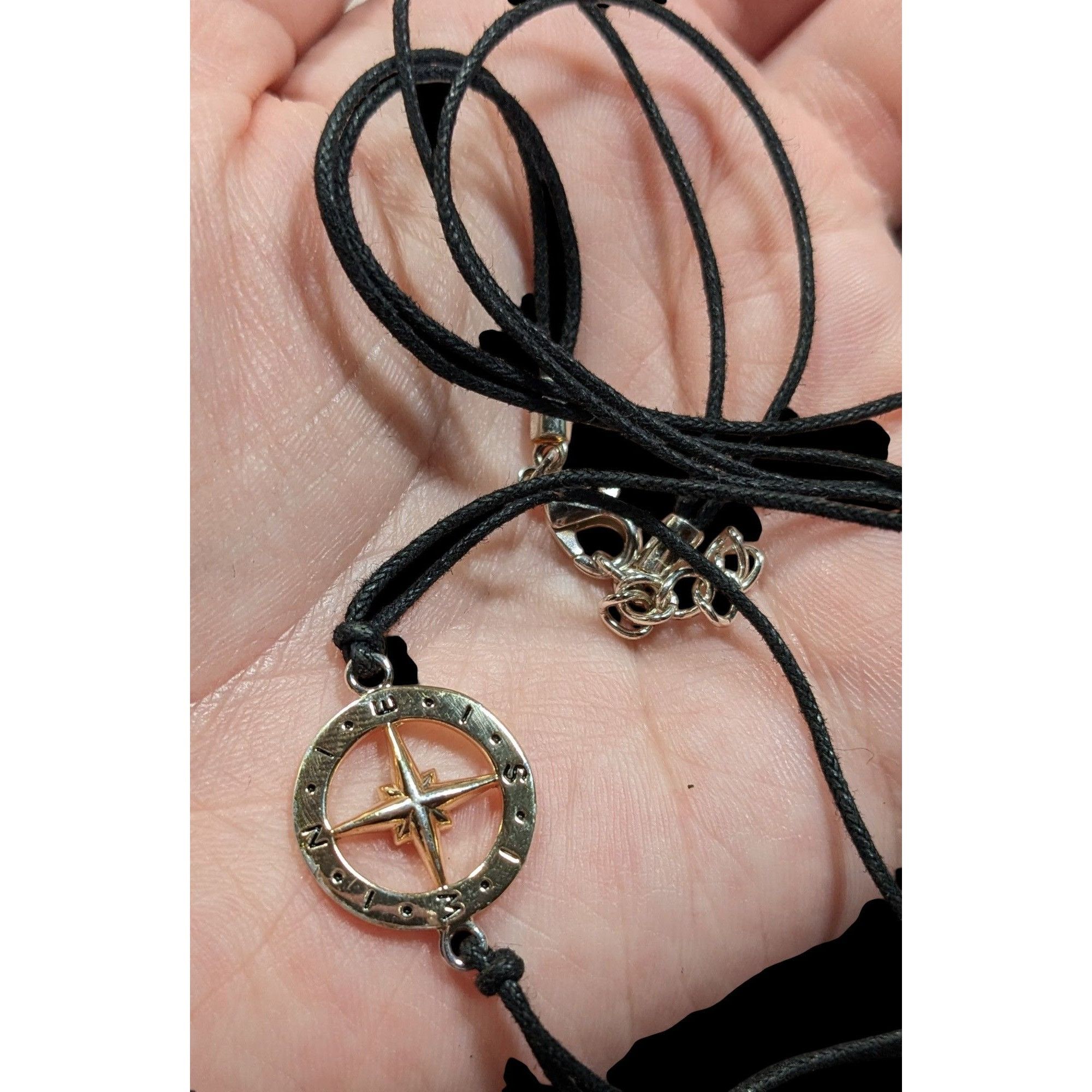 Other Adventurous Outdoor Themed Compass Pendant Necklace Size ONE SIZE - 4 Thumbnail