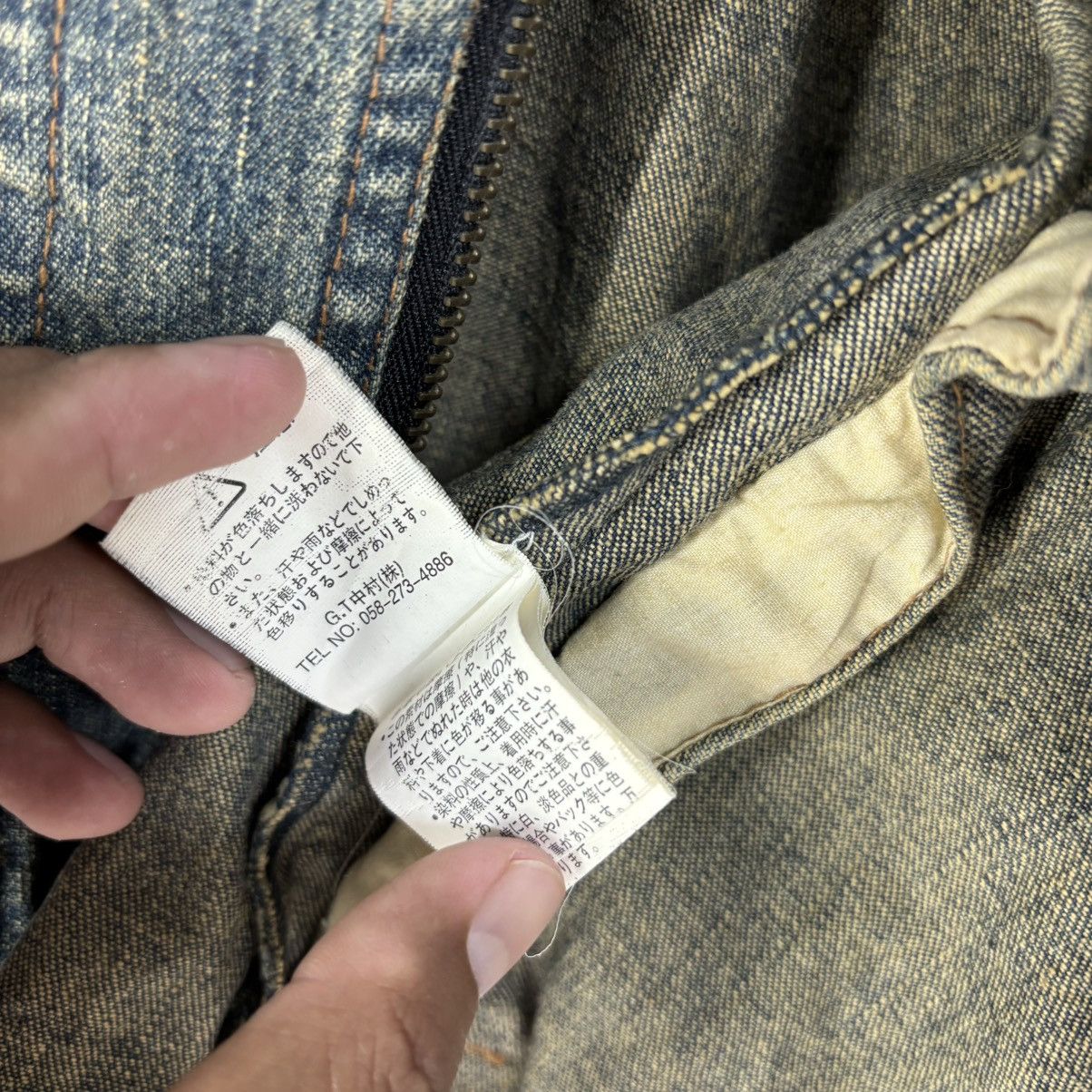 Other IN THE ATTIC DISTRESSED STUDED PUNK STYLE DENIM JACKET Size M / US 6-8 / IT 42-44 - 15 Thumbnail