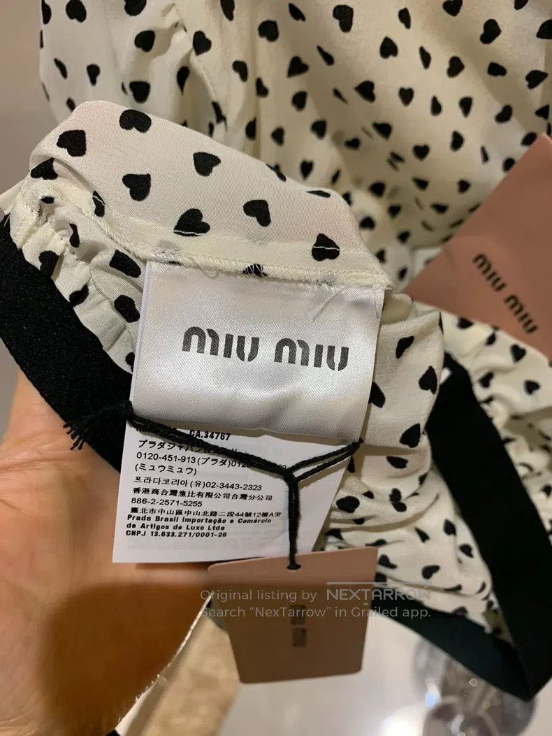 Miu Miu Miu Miu 38 short sleeves Size M / US 6-8 / IT 42-44 - 6 Thumbnail