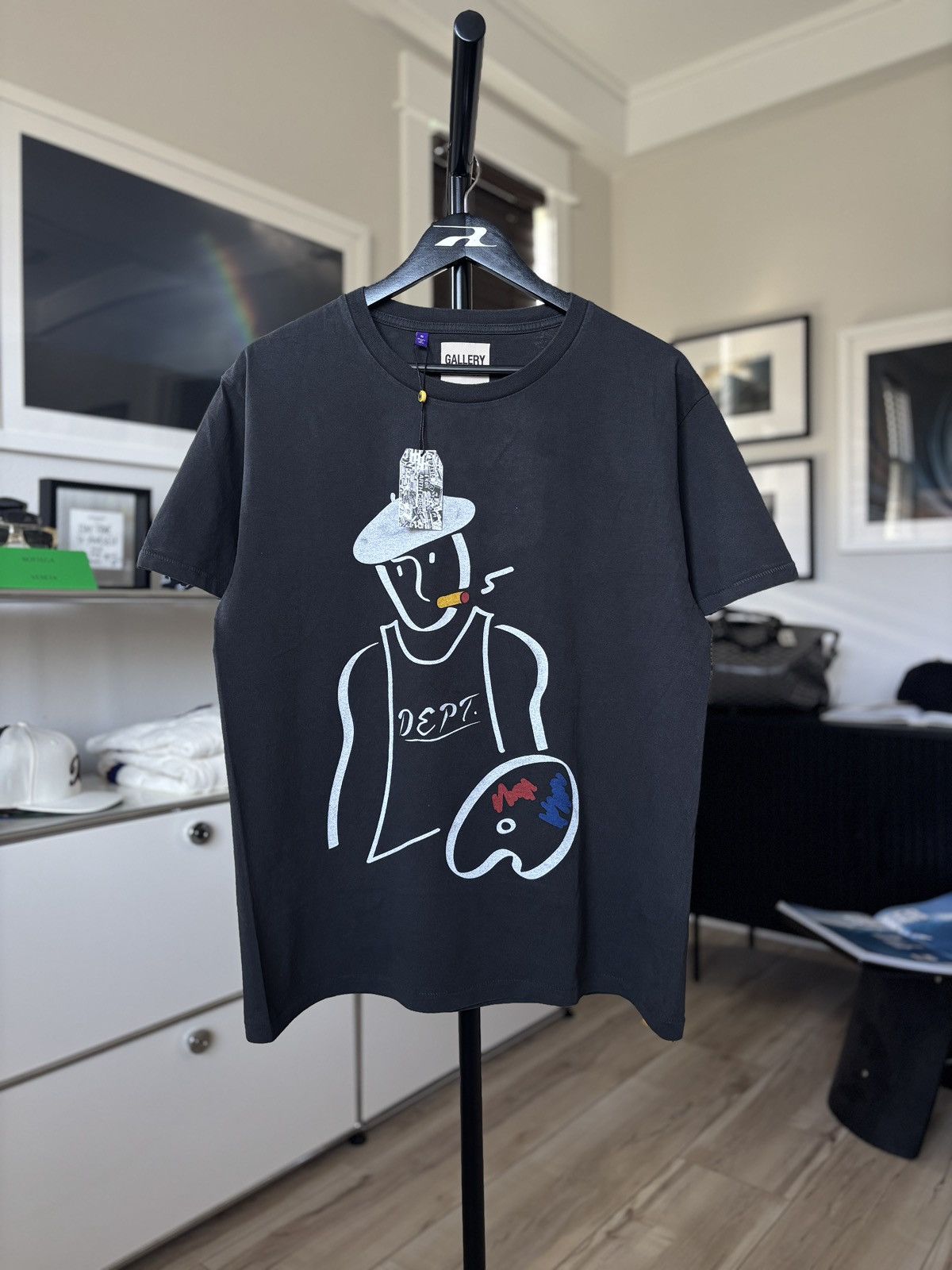 Gallery Dept. GALLERY DEPT | PAINTER PALETTE LOGO ART TEE Size US S / EU 44-46 / 1 - 1 Thumbnail