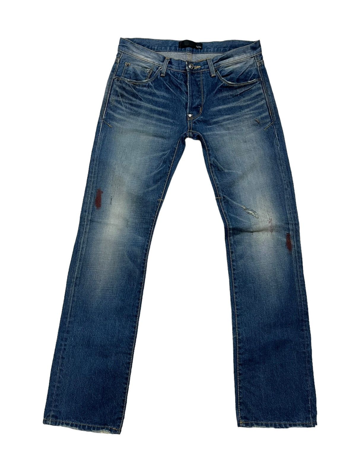 Japanese Brand × Vintage JAPANESE BRAND TEE DEE DISTRESS JEANS Size US 32 / EU 48 - 1 Thumbnail