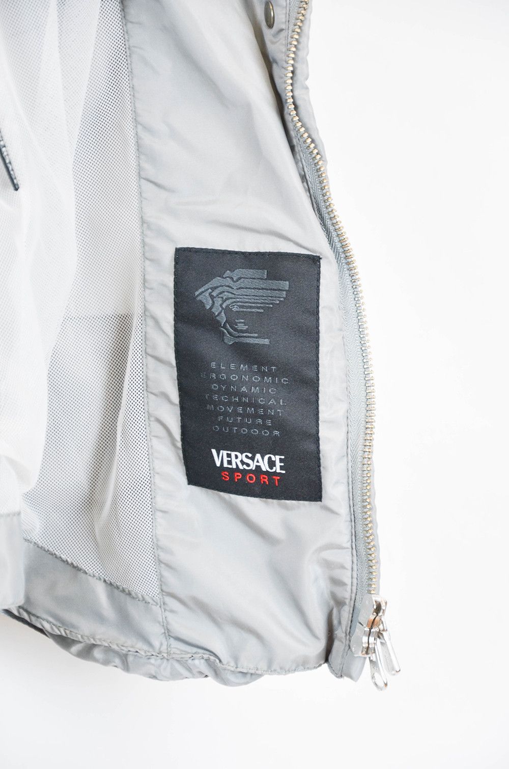 Versace Versace Sport Grey Nylon Utility Vest IT44 Size M / US 6-8 / IT 42-44 - 11 Thumbnail