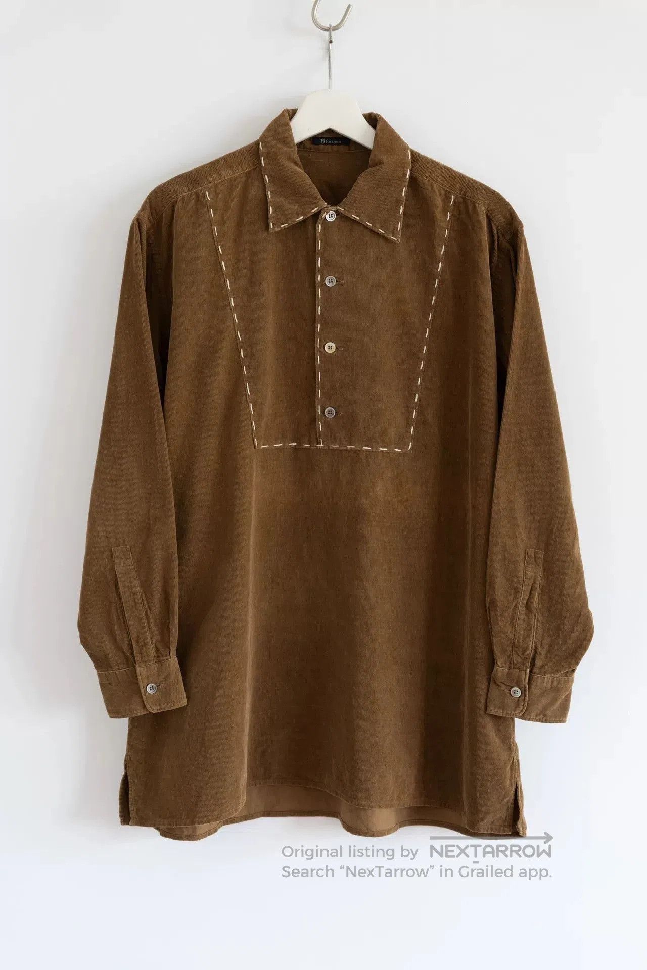 Y's for Men yohji yamamoto 90s corduroy shirt. Size US M / EU 48-50 / 2 - 1 Thumbnail