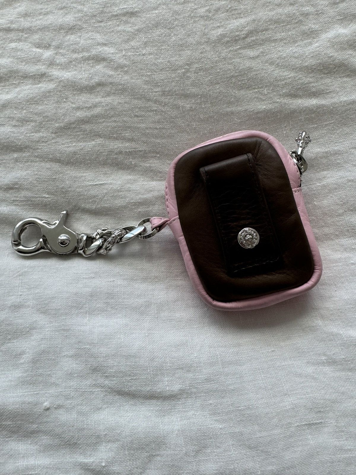 Chrome Hearts CHROME HEARTS WALLET MICRO TAKA AIRPOD CASE Size ONE SIZE - 7 Thumbnail