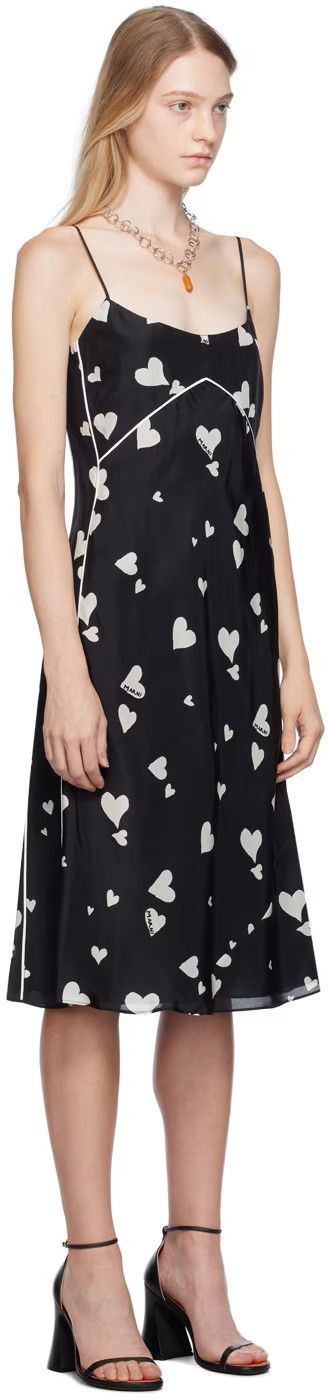 Marni o1w1db10125 Dress in Black Size XL / US 12-14 / IT 48-50 - 2 Thumbnail