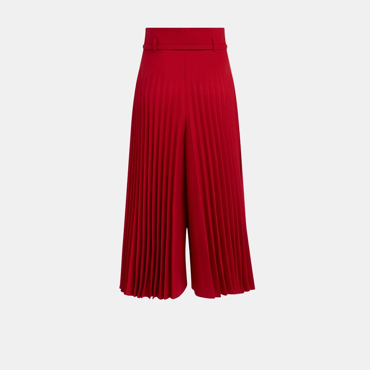 Dior o1bcso1str0225 Pleated Pants in Red Size 30" / US 8 / IT 44 - 2 Thumbnail