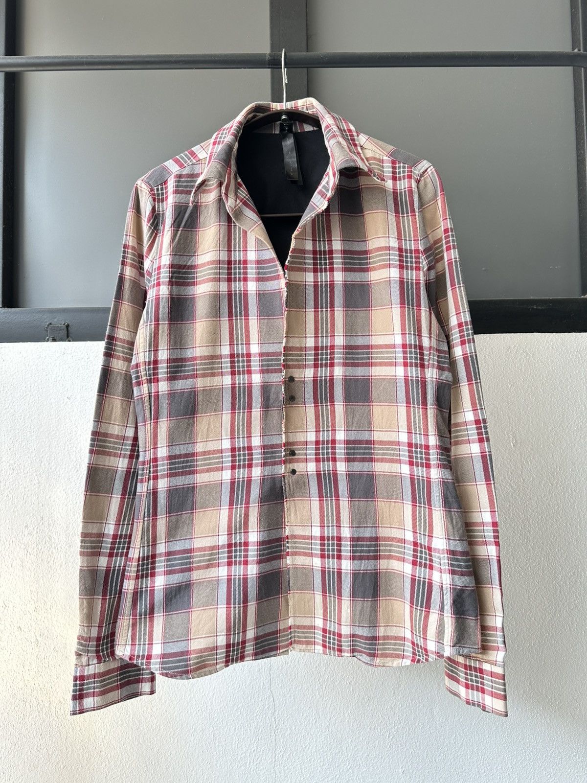 wjk 00’s WJK by Junhashimoto tartan plaid light jacket Size US M / EU 48-50 / 2 - 7 Thumbnail