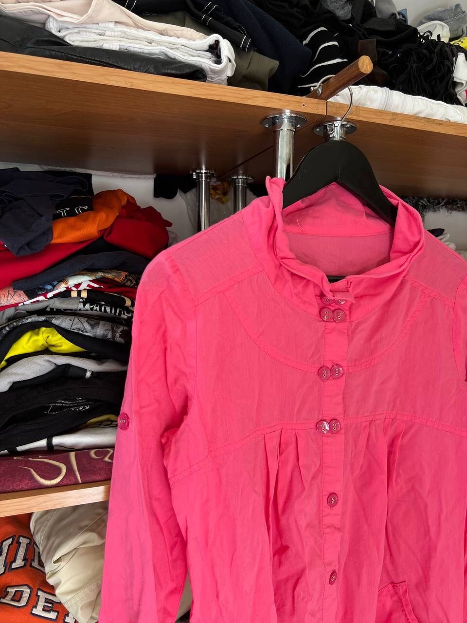 Cop Copine × Vintage Y2K Cop Copine Button Up Blouse Glamour Vibe Size M / US 6-8 / IT 42-44 - 2 Thumbnail