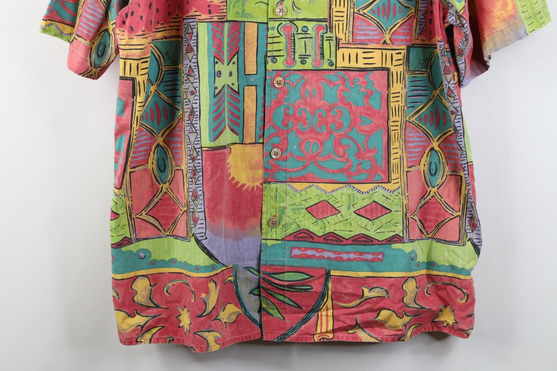 Vintage Vintage 90s The Territory Ahead Art Collared Button Shirt Size US XL / EU 56 / 4 - 3 Thumbnail