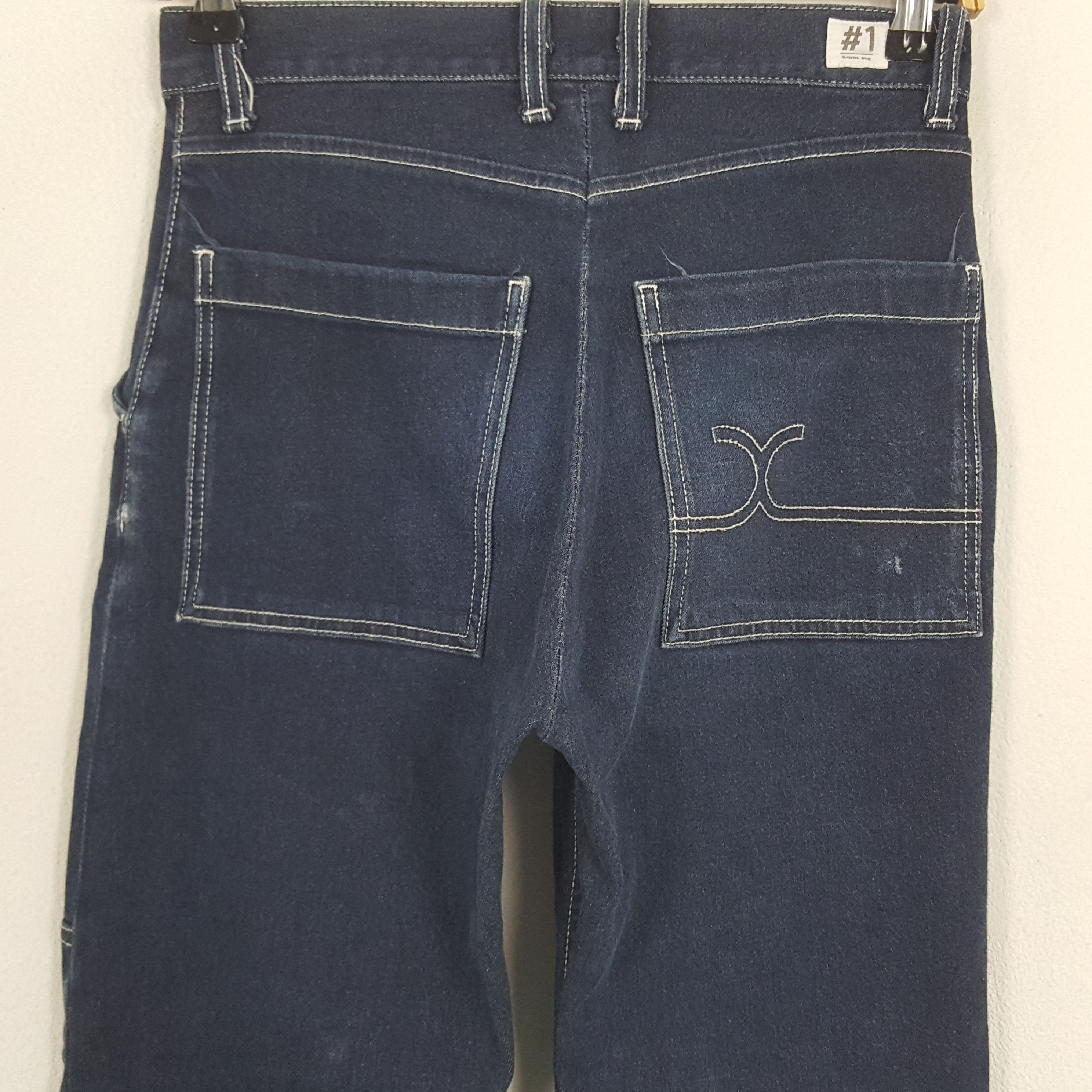 Japanese Brand × Vintage Vintage Xgirl Japanese Cargo Multi Zipper Pants Size US 27 - 5 Thumbnail