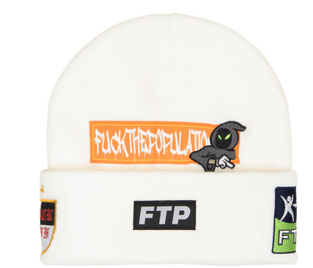 Fuck The Population FTP Club Logo Beanie Size ONE SIZE - 1 Thumbnail