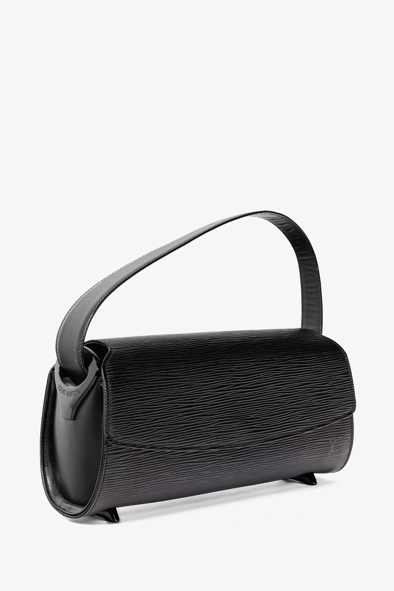 Louis Vuitton Louis Vuitton Nocturne PM Black Epi Leather Baguette Size ONE SIZE - 2 Thumbnail