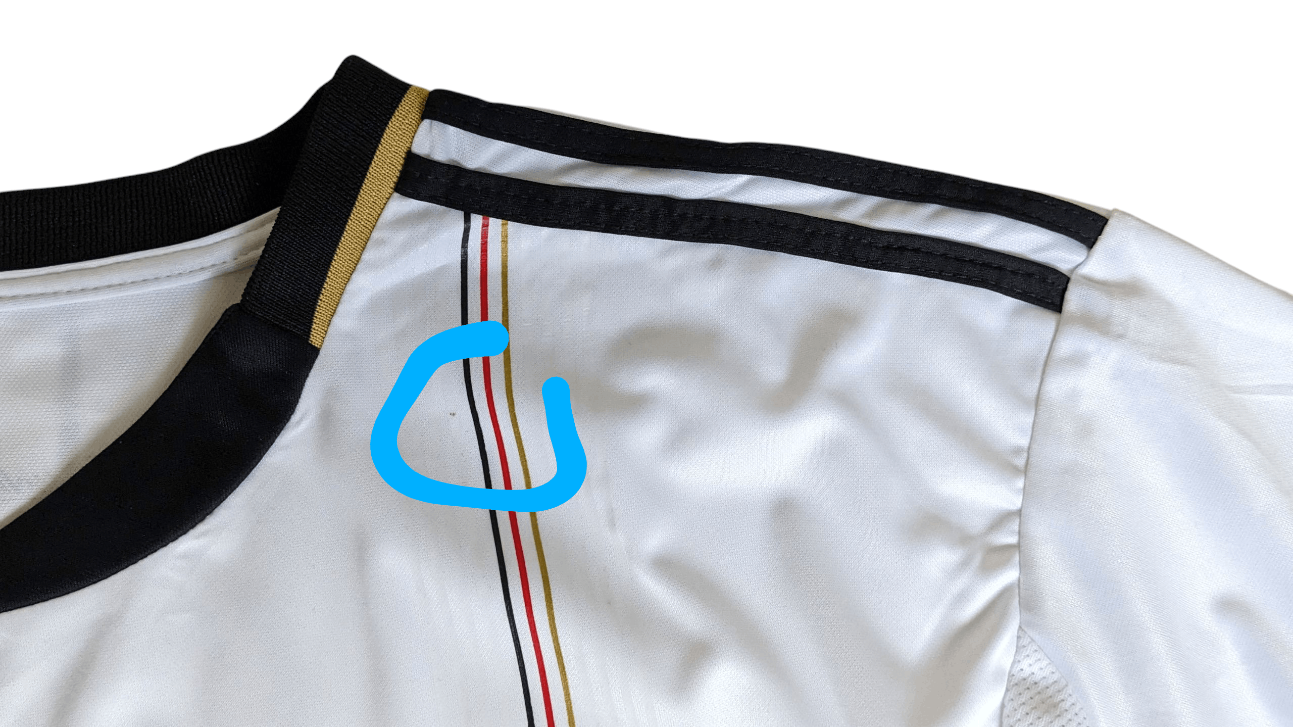 Adidas Germany National Team Home Jersey 2010 – player Müller #13 Size US XXL / EU 58 / 5 - 6 Thumbnail