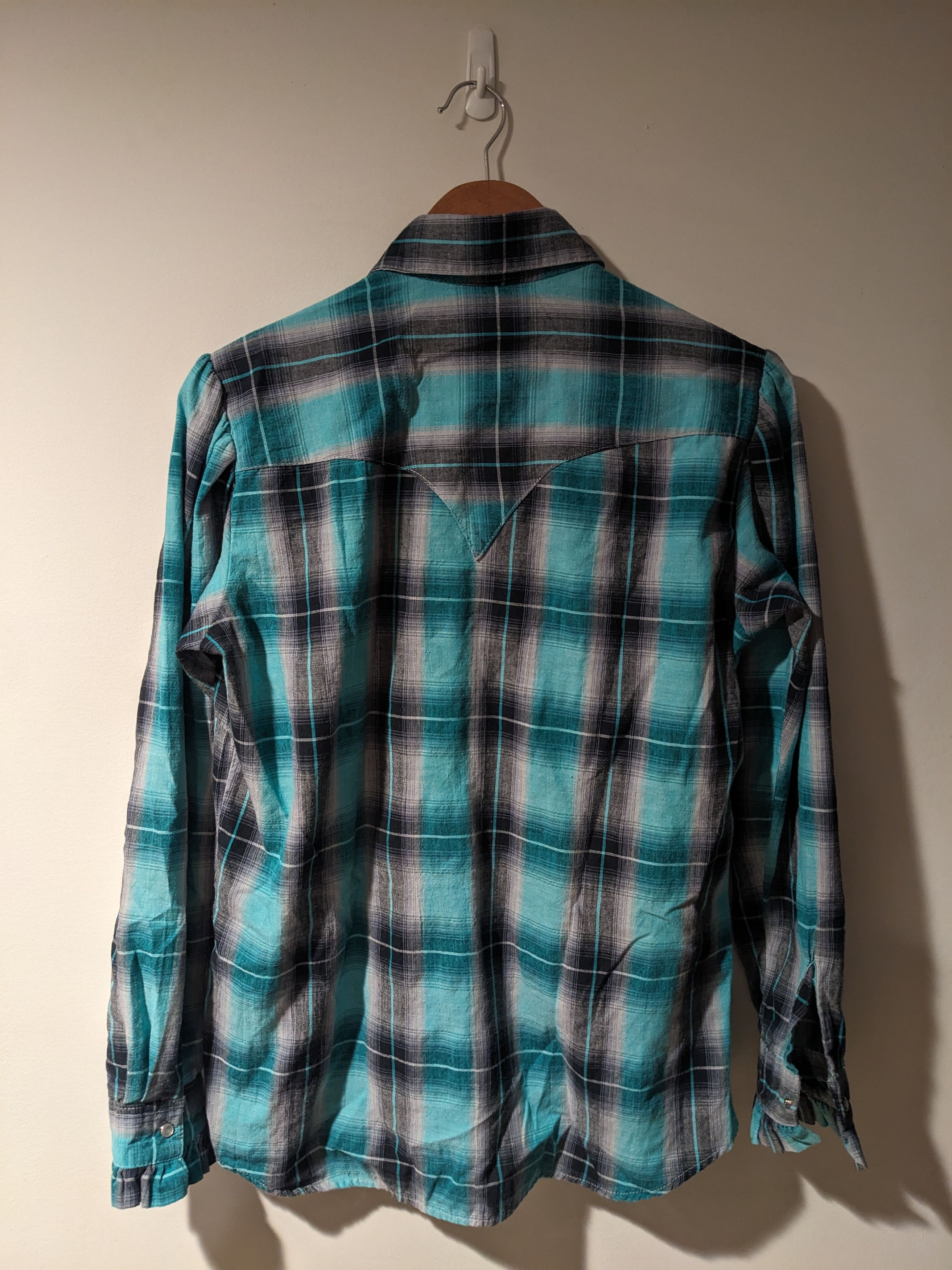 Rockmount Ranch Wear × Vintage Vintage 90s Rockmount Ranch Wear Custom Pearl Snap Shirt Size L / US 10 / IT 46 - 4 Thumbnail