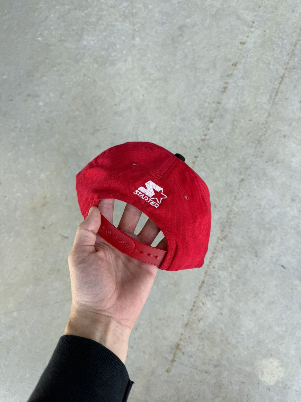 Starter × Vintage Vintage 90s Chicago Bulls Basketball Starter Snapback Hat Size ONE SIZE - 2 Thumbnail