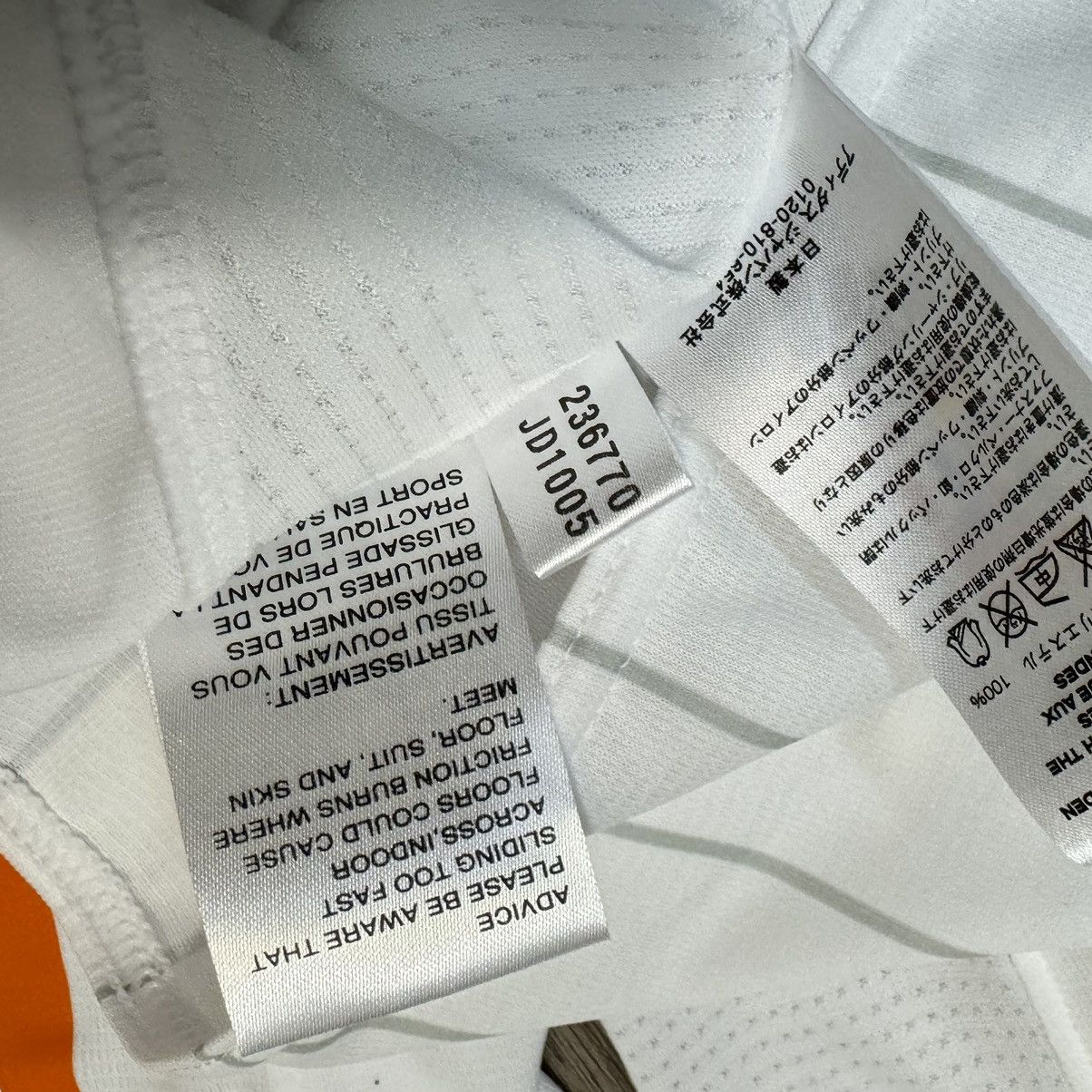 Adidas × Japanese Brand Albirex Niigata 08/09 player issue L/S away #8 Augusto Size US M / EU 48-50 / 2 - 11 Thumbnail
