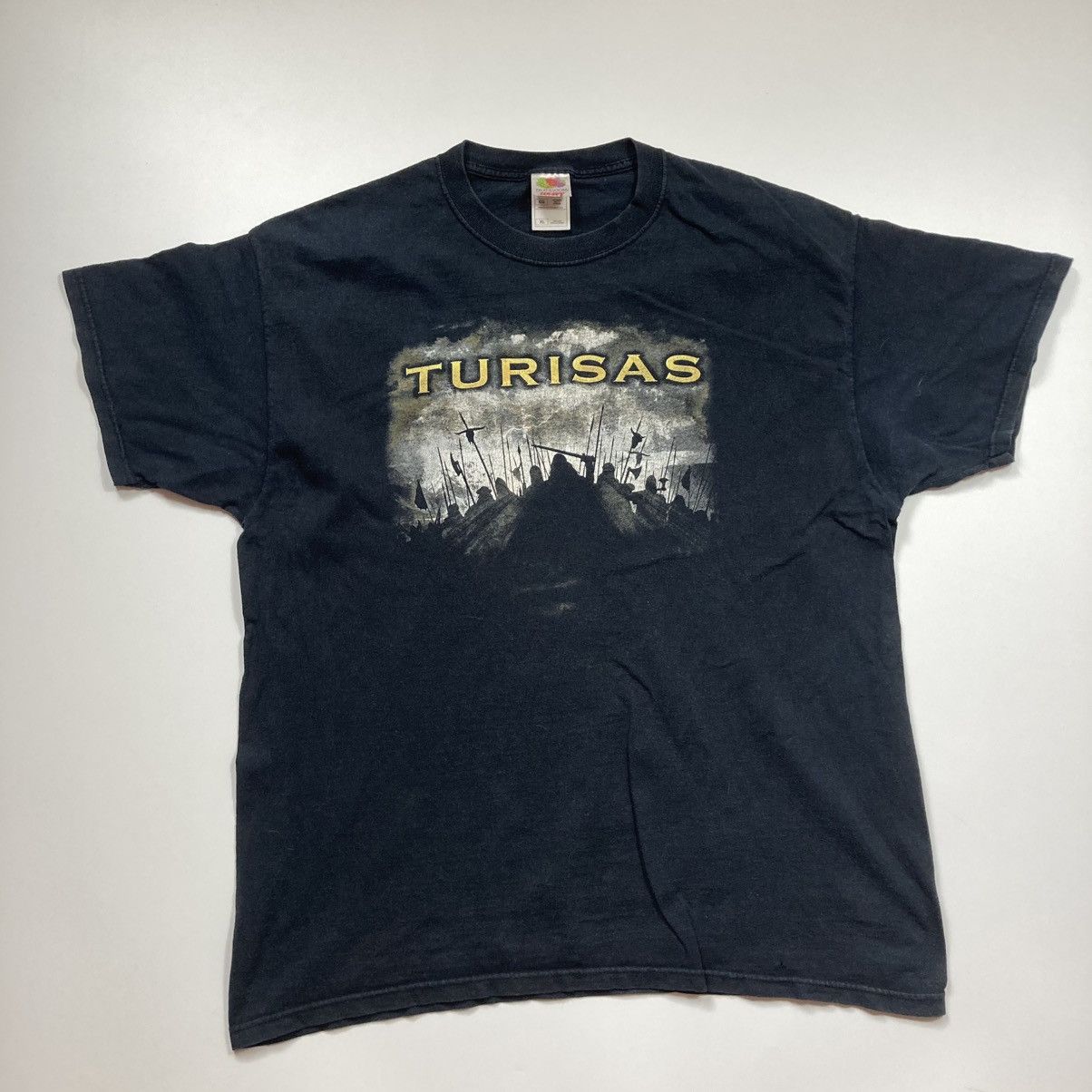 Band Tees vintage turisas finnish folk viking metal rock band tour tee Size US XL / EU 56 / 4 - 1 Thumbnail