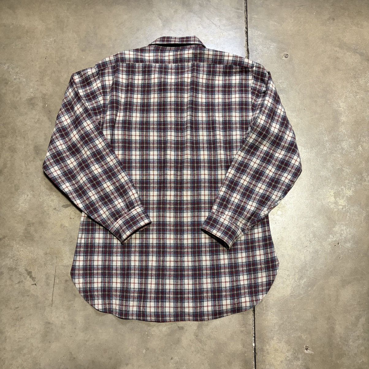 Pendleton Vintage Pendleton Plaid Flannel Shirt Virgin Wool Western Size US L / EU 52-54 / 3 - 9 Thumbnail