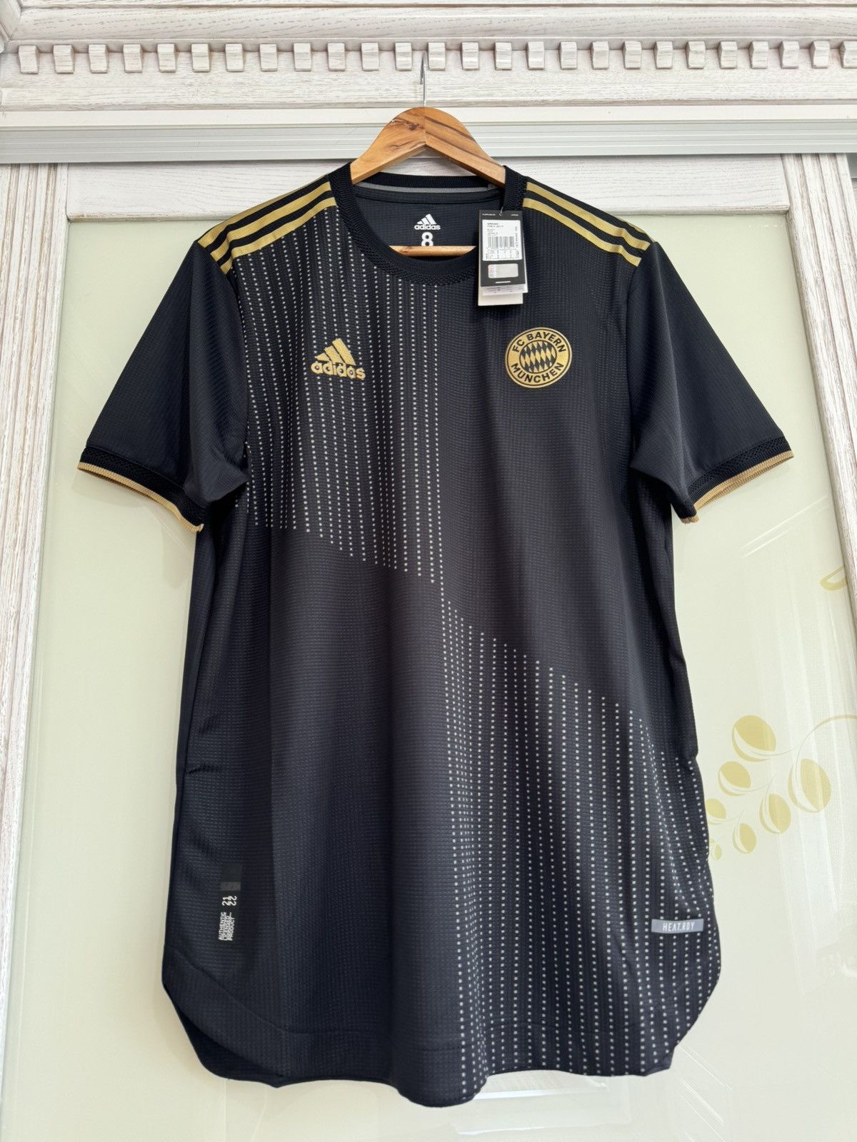 Adidas Bayern Munich 2021-2022 Away Player Issue Soccer Jersey Kit Size US XL / EU 56 / 4 - 5 Thumbnail