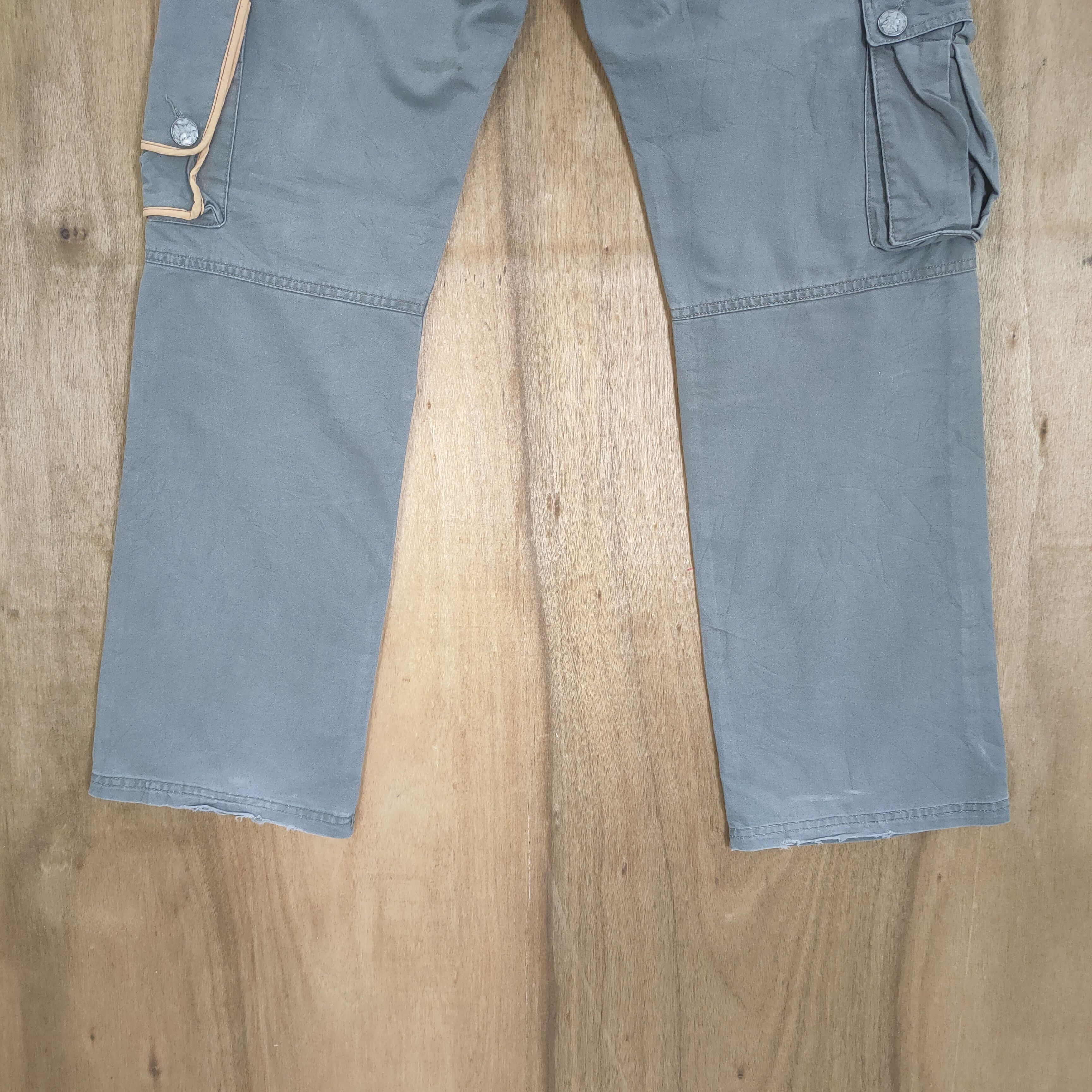 If Six Was Nine 10 POCKET BREATH MINT BONDAGE CARGO PANTS Size US 34 / EU 50 - 9 Thumbnail