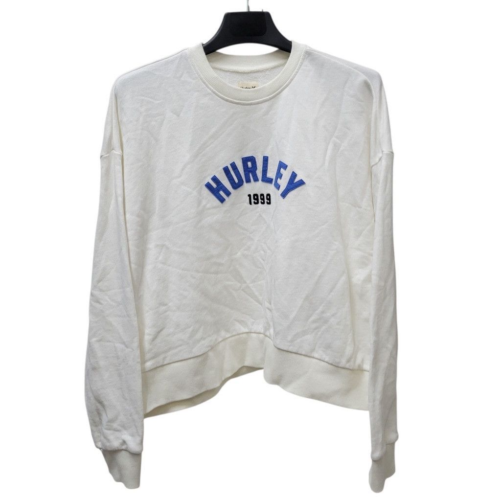 Hurley HURLEY Women's Cropped Cotton Long-Sleeves Pullover Medium Size M / US 6-8 / IT 42-44 - 2 Thumbnail