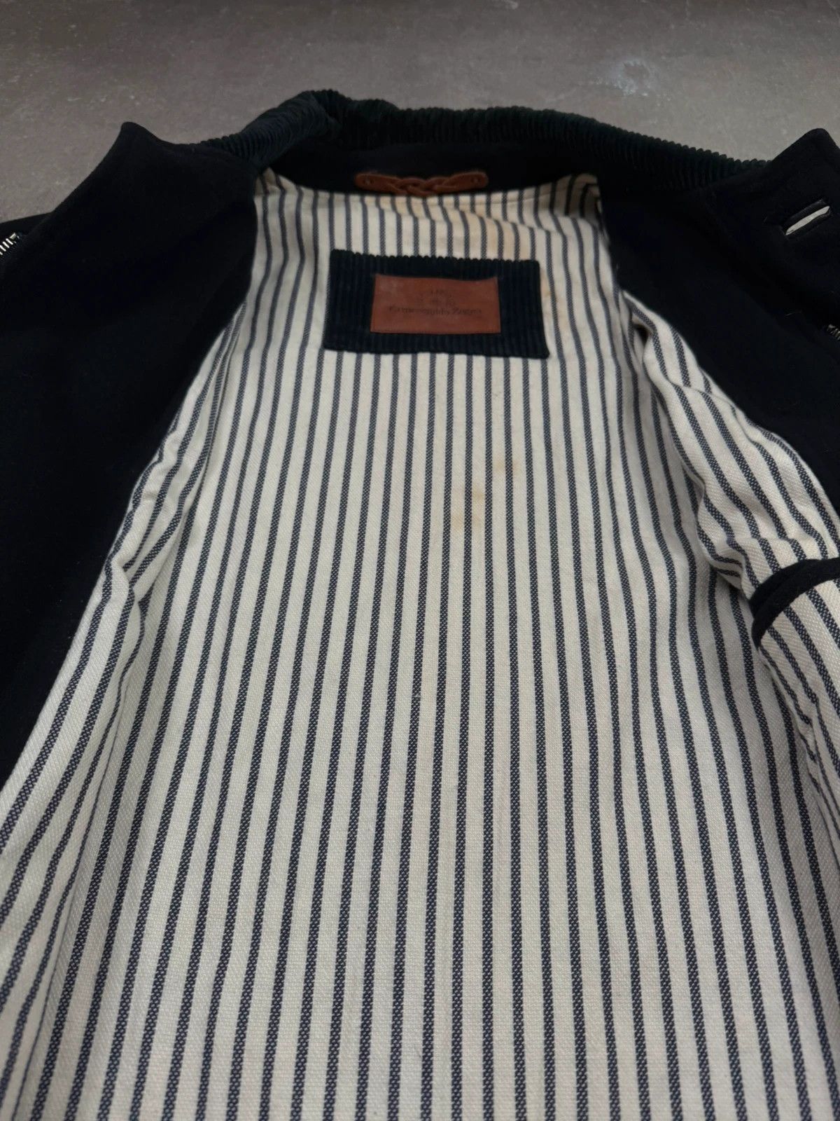 Ermenegildo Zegna Ermenegildo Zegna coat wool old money street wear Size US XL / EU 56 / 4 - 9 Thumbnail