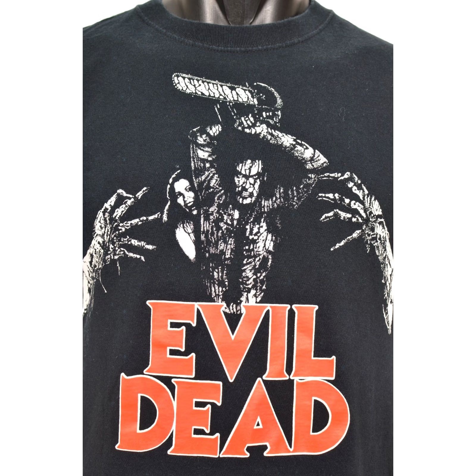 Fruit Of The Loom DDP Fruit of the Loom Evil Dead Vintage T-Shirt Tee Size S Black Mens Short Sleeve 100% Cotton Vintage 90s? (adjusted) Size US S / EU 44-46 / 1 - 2 Thumbnail