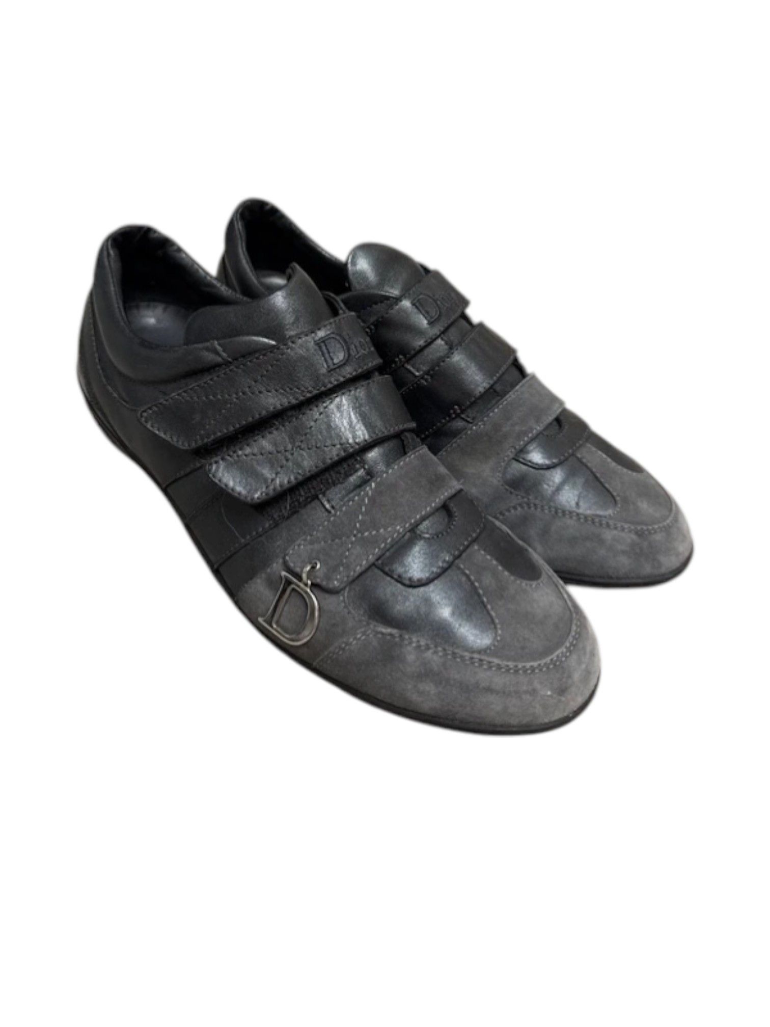 Dior Dior Homme by Leather Strap Sneakers TD0795 Size US 9 / IT 39 - 1 Thumbnail
