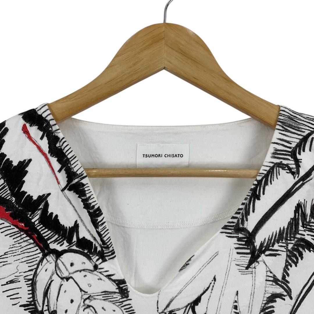 Issey Miyake × Japanese Brand × Tsumori Chisato TSUMORI CHISATO art cartoon overPrinted women tee Size M / US 6-8 / IT 42-44 - 5 Thumbnail