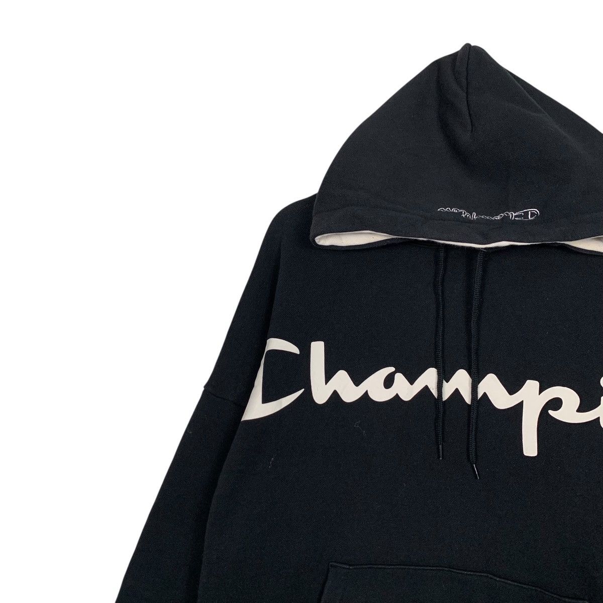 Champion CHAMPION Big Logo Pullover Hoodie Sweatshirt #3546-C162 Size US L / EU 52-54 / 3 - 3 Thumbnail
