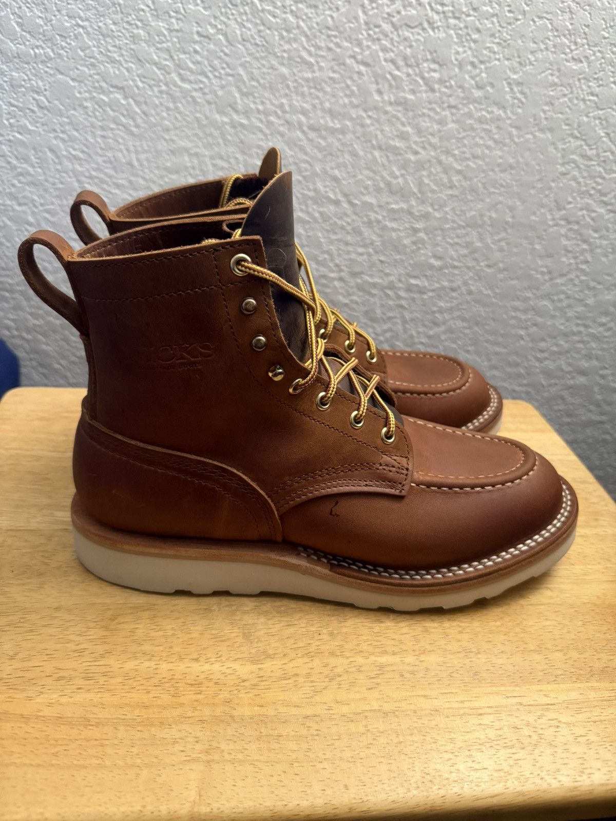 Nicks Boots Nicks Boots Moc Toe Boots 9EEE Size US 9 / EU 42 - 2 Thumbnail