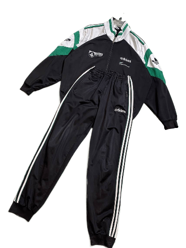 Adidas Vintage Adidas Football Jacket And Sweatpants Size M Size US M / EU 48-50 / 2 - 1 Thumbnail