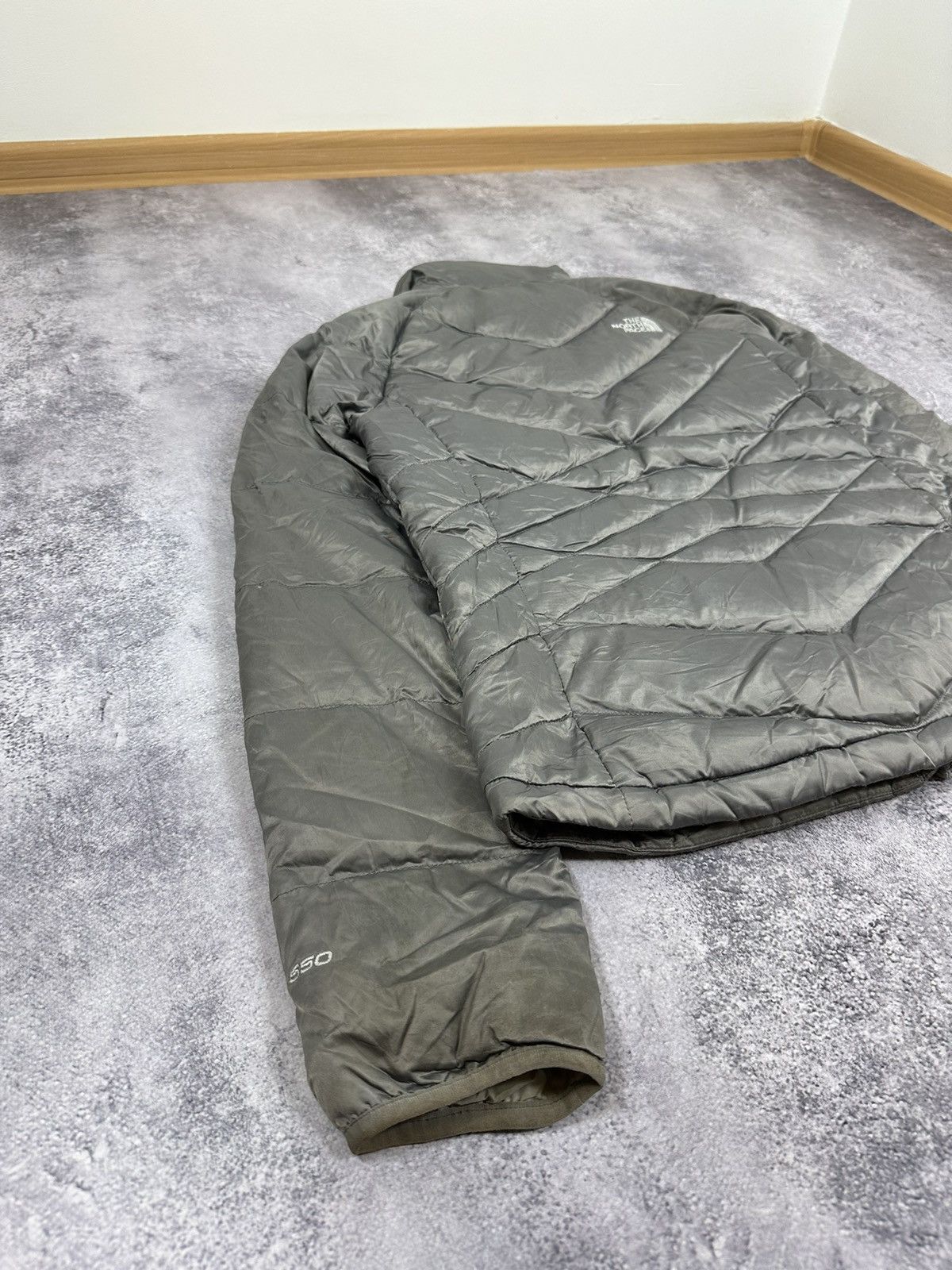The North Face × Vintage Vintage The North Face 550 Down Nuptse Y2K Puffer Jacket Size S / US 4 / IT 40 - 12 Thumbnail