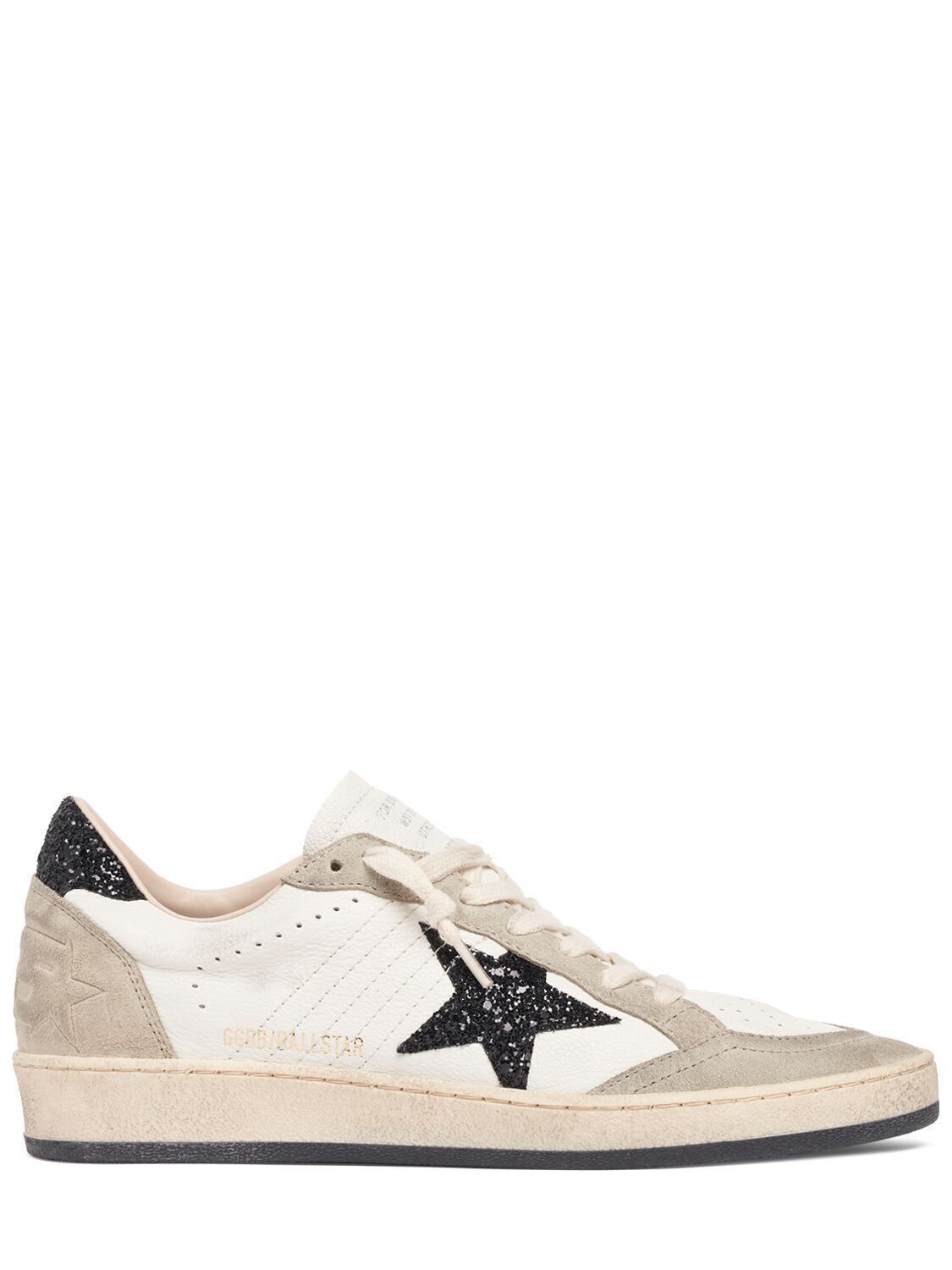 Golden Goose Ball Star Women's White/Black Sneakers New