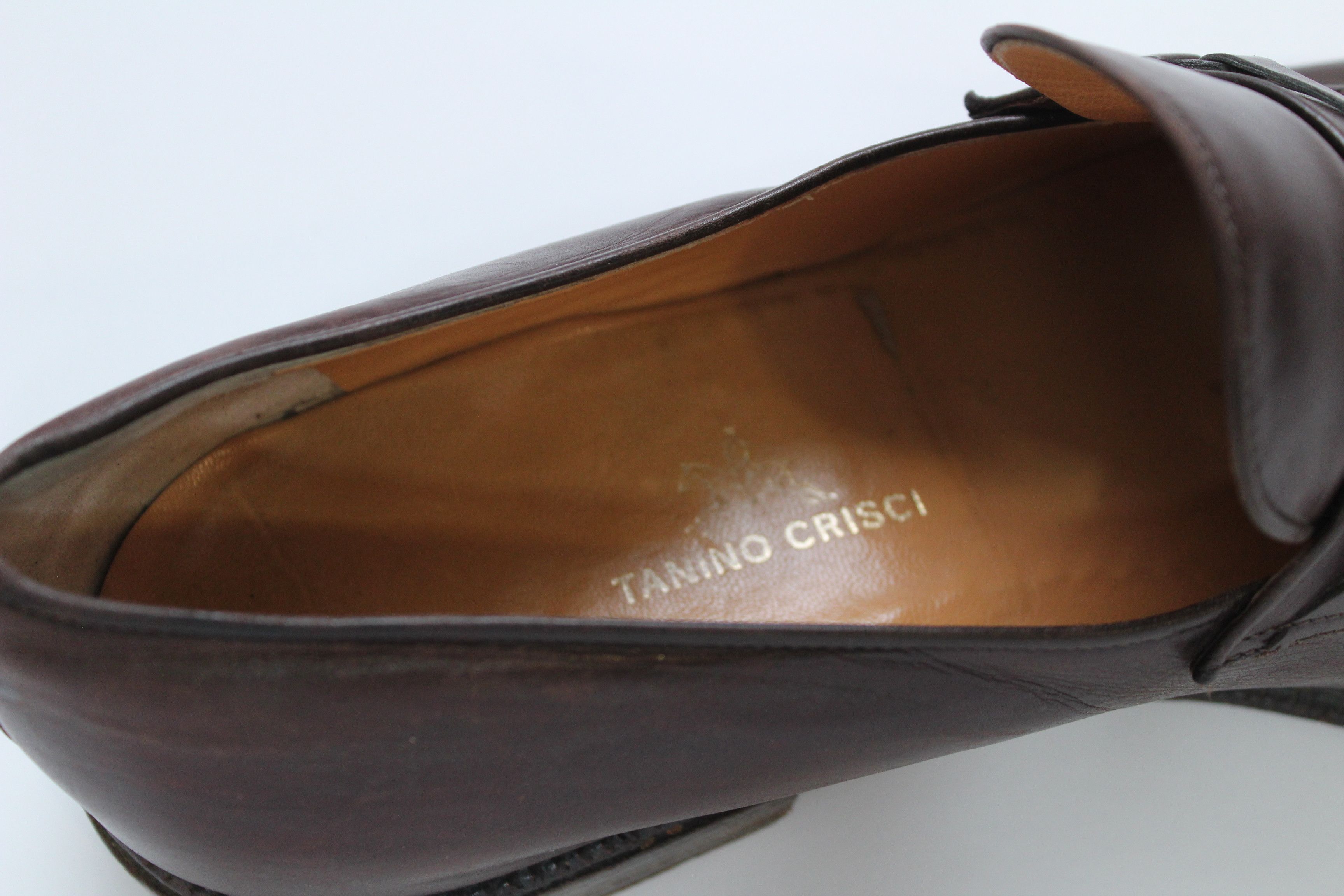 Tanino Crisci Tanino Crispi Leather Shoes Mens Size 8 Made In Italy Size US 8 / EU 41 - 11 Thumbnail