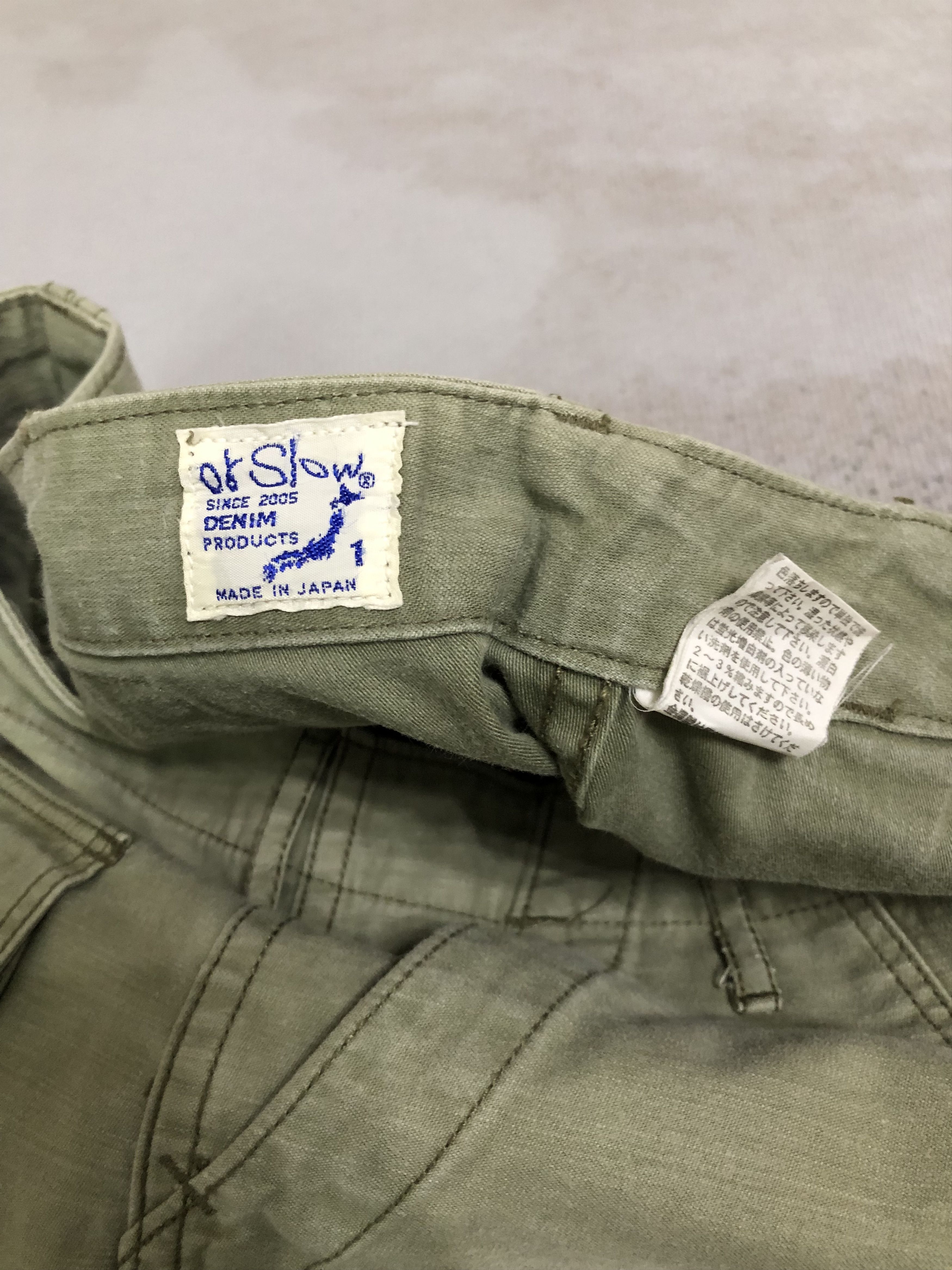 Orslow Orslow Fatigue Buckle Back Military Nice Faded Condition Size US 28 / EU 44 - 4 Thumbnail