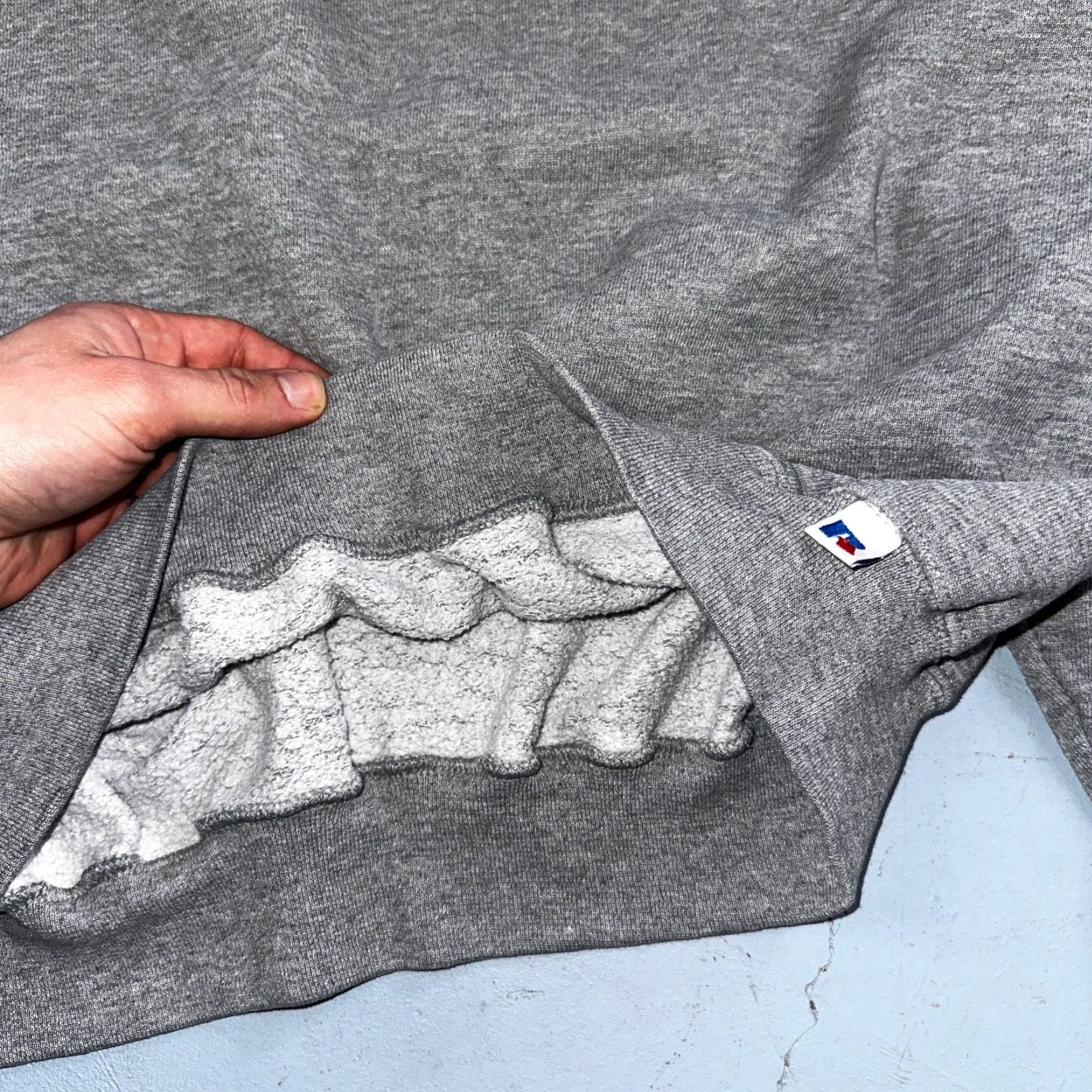 Russell Athletic VINTAGE Russell Athletic Sweatshirt XL Nevada Wolf Pack Gray Crewneck Men XL Sports 90s College Logo Pullover Size US XL / EU 56 / 4 - 4 Thumbnail