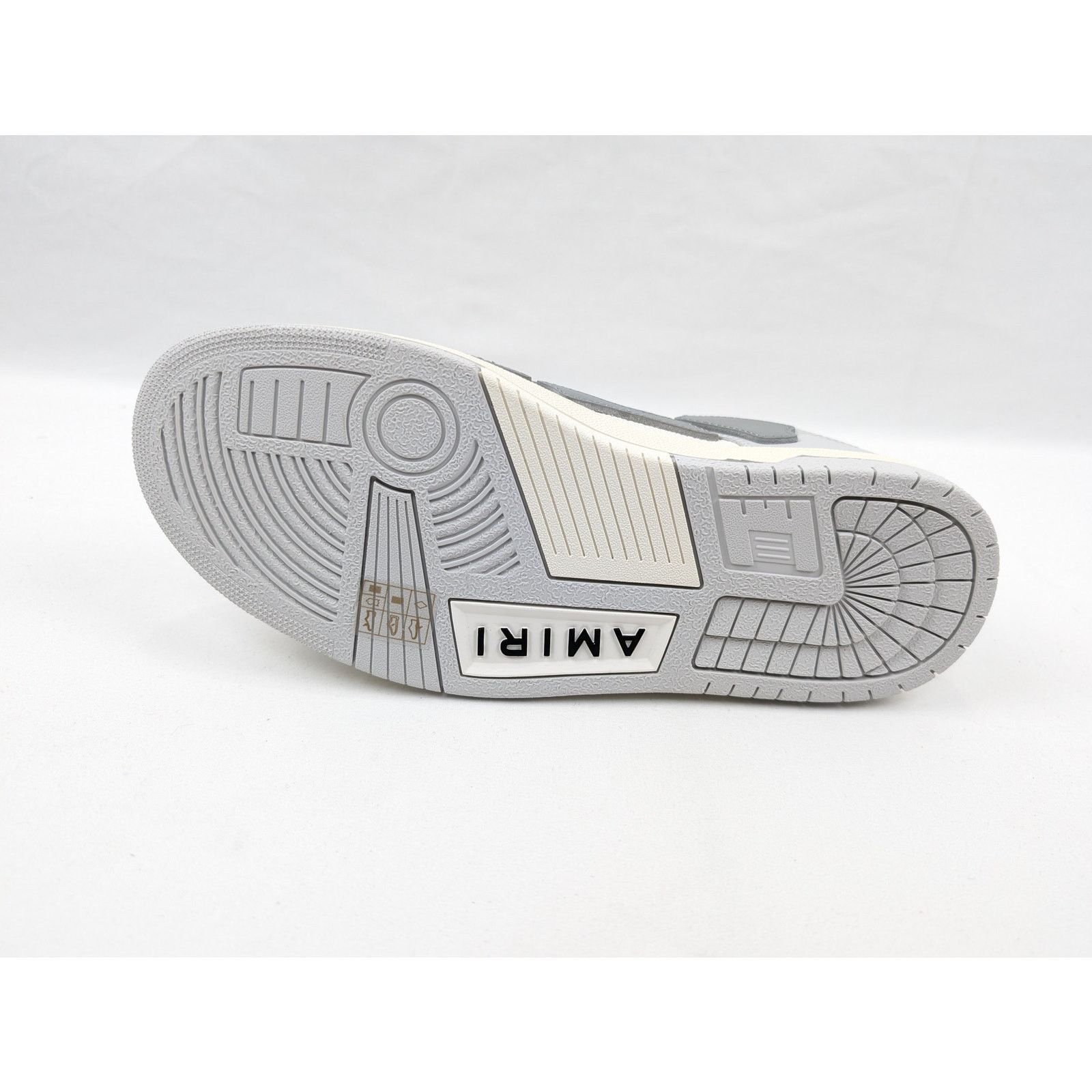 Amiri o1rshd1 Skeleton Low Top Sneakers in Grey Size US 8 / EU 41 - 10 Thumbnail