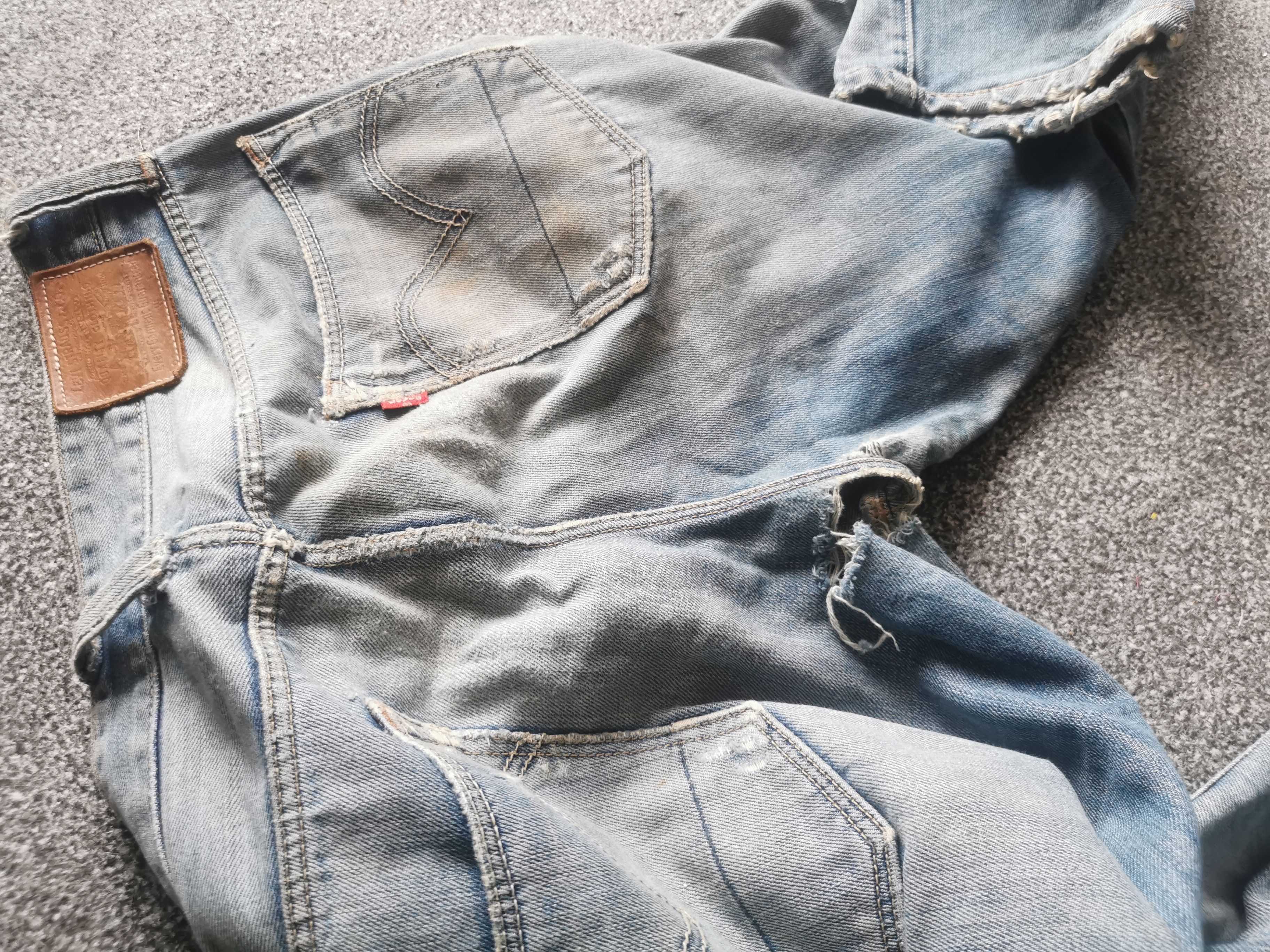Levi's × Levi's Made & Crafted Levis Sashiko Boro Ripped Distressed Ori Not Custom Size US 34 / EU 50 - 9 Thumbnail