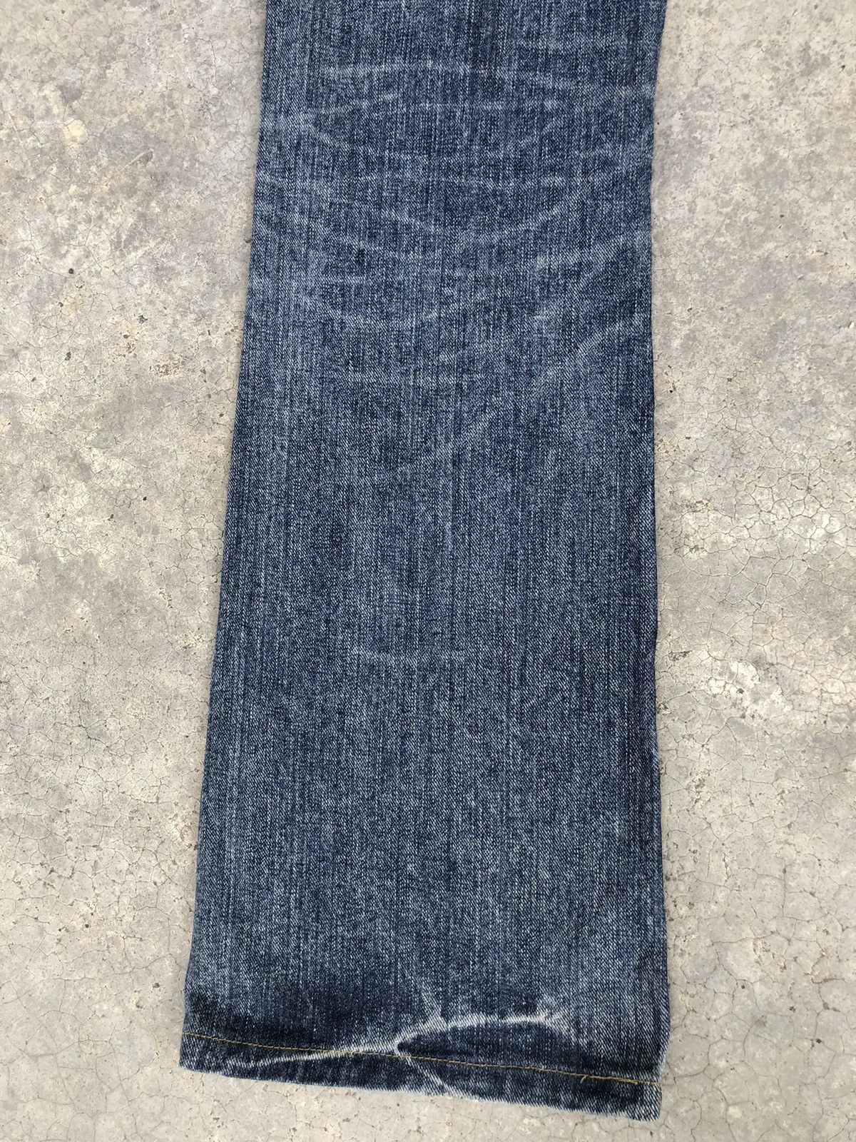 If Six Was Nine Japanese Lee Flared Jeans Distressed Jeans Size US 30 / EU 46 - 11 Thumbnail