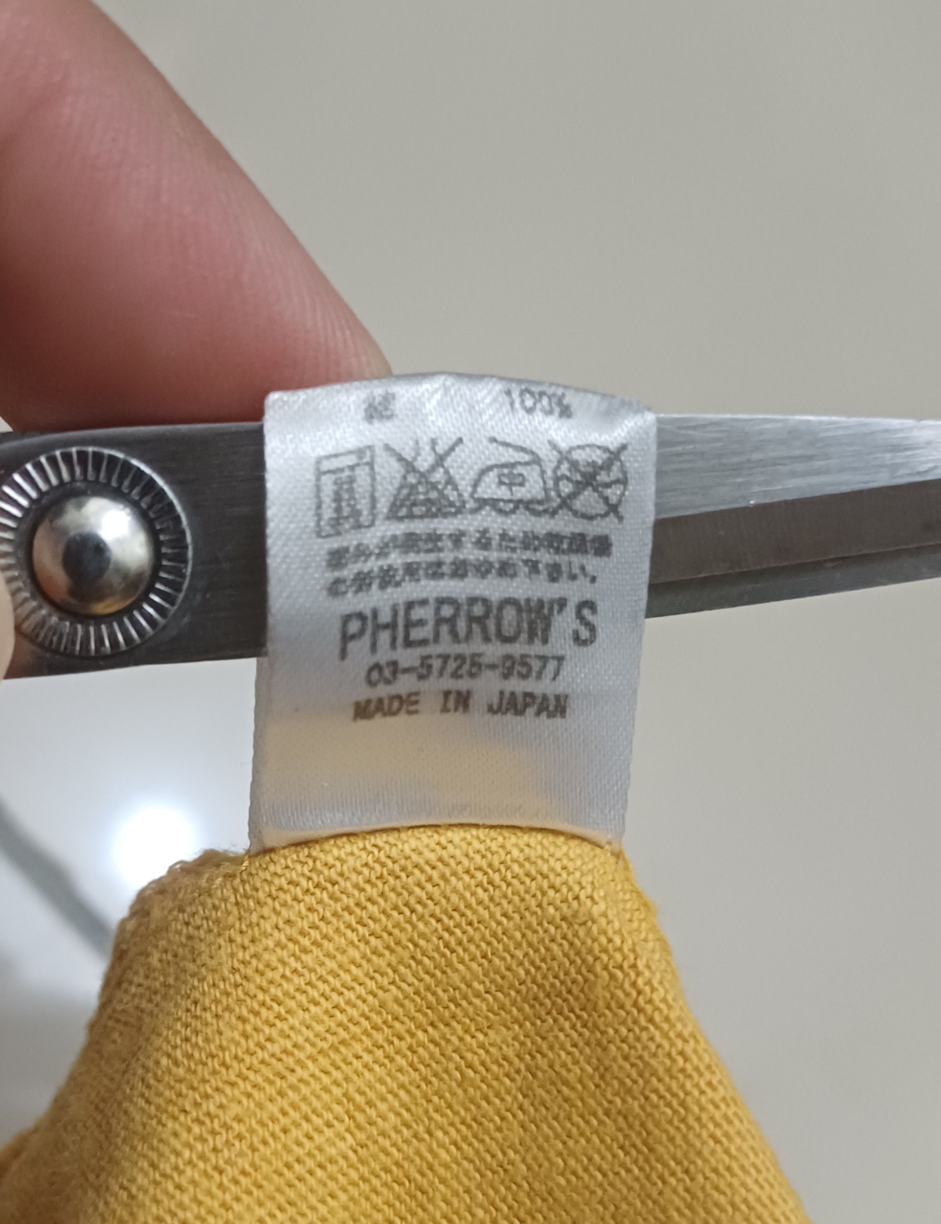 Pherrow's Vintage ringer Pherrows Japan 🔥🔥 Size US L / EU 52-54 / 3 - 5 Thumbnail