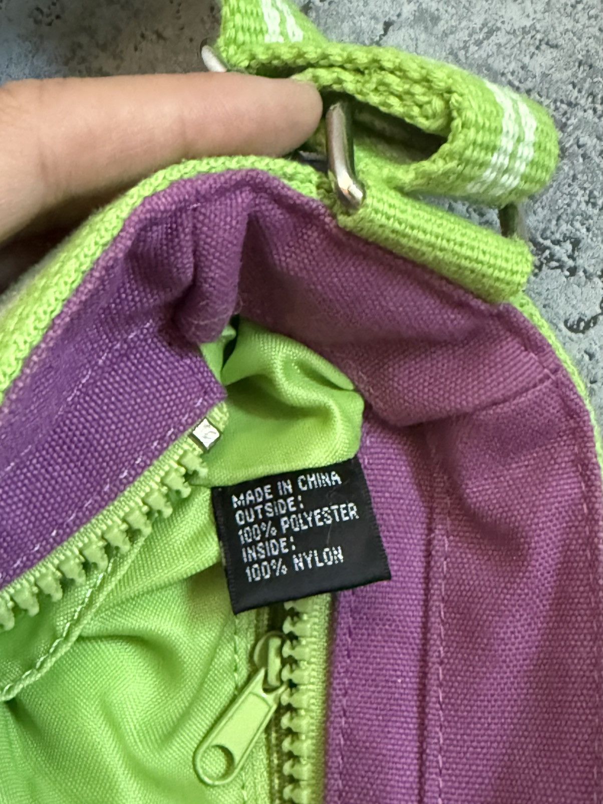 Diesel Diesel Vintage Purple Shoulder Cargo Bag Y2K Rare Size ONE SIZE - 10 Thumbnail