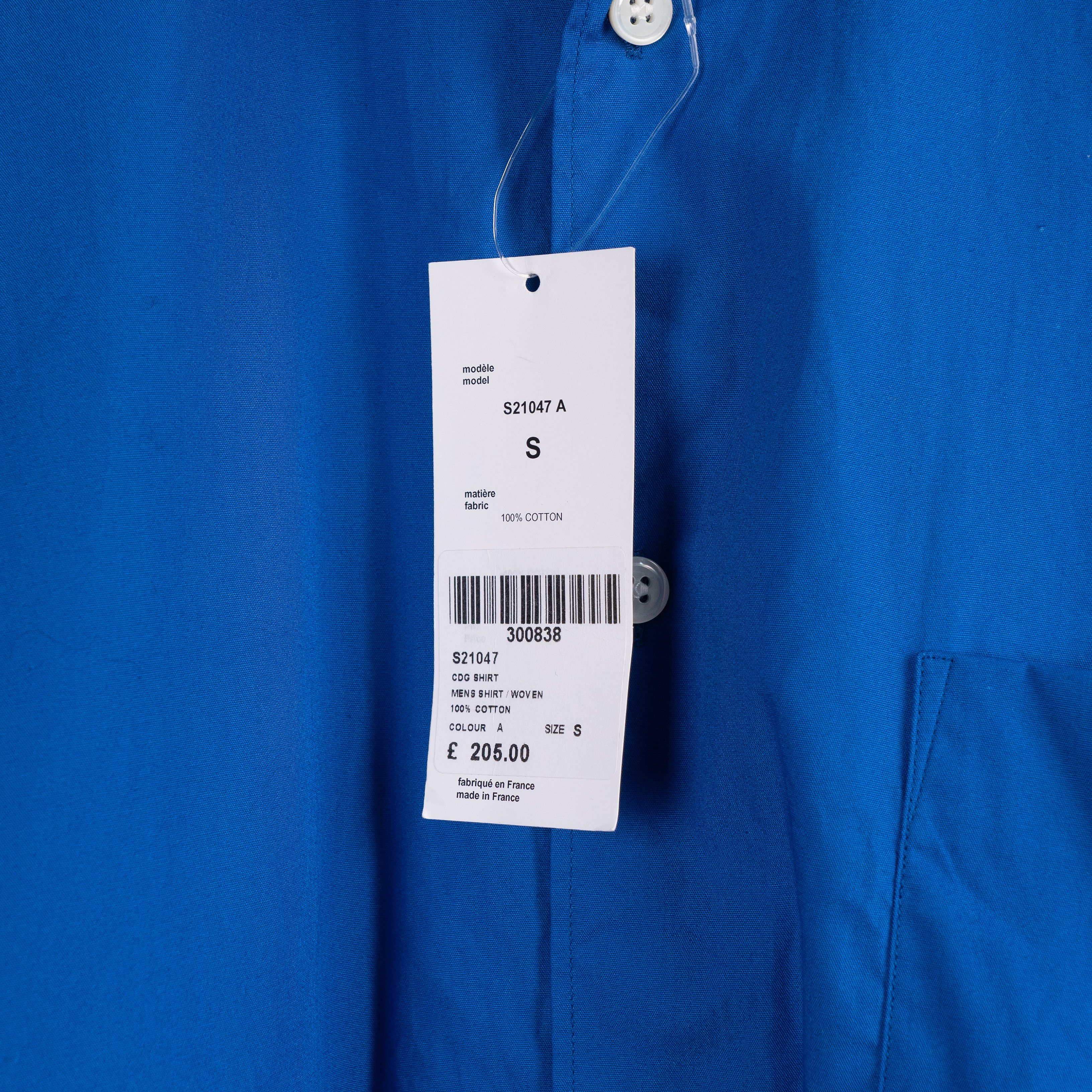 Comme des Garcons SHIRT Comme Des Garçons Shirt Double Sleeve Shirt Blue/Green Size US S / EU 44-46 / 1 - 8 Thumbnail