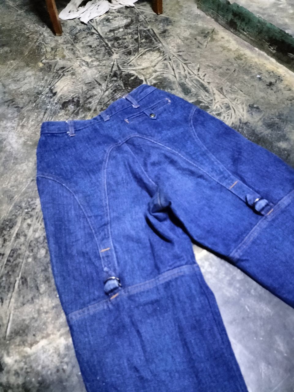 If Six Was Nine × Kansai Yamamoto × Seditionaries KANSAI bondage seditionaries jeans japanese brand punk Size 22" - 3 Thumbnail