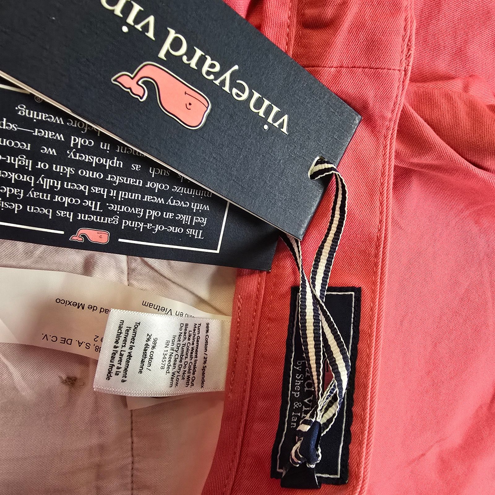 Vineyard Vines Vinyard Vines Breaker Pants Mens 30x32 Hot Pink Golf Party Size US 30 / EU 46 - 7 Thumbnail