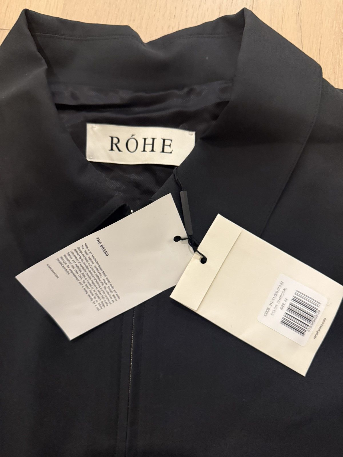 Rohe Rohe - Black Blouson Jacket Size US XL / EU 56 / 4 - 2 Thumbnail