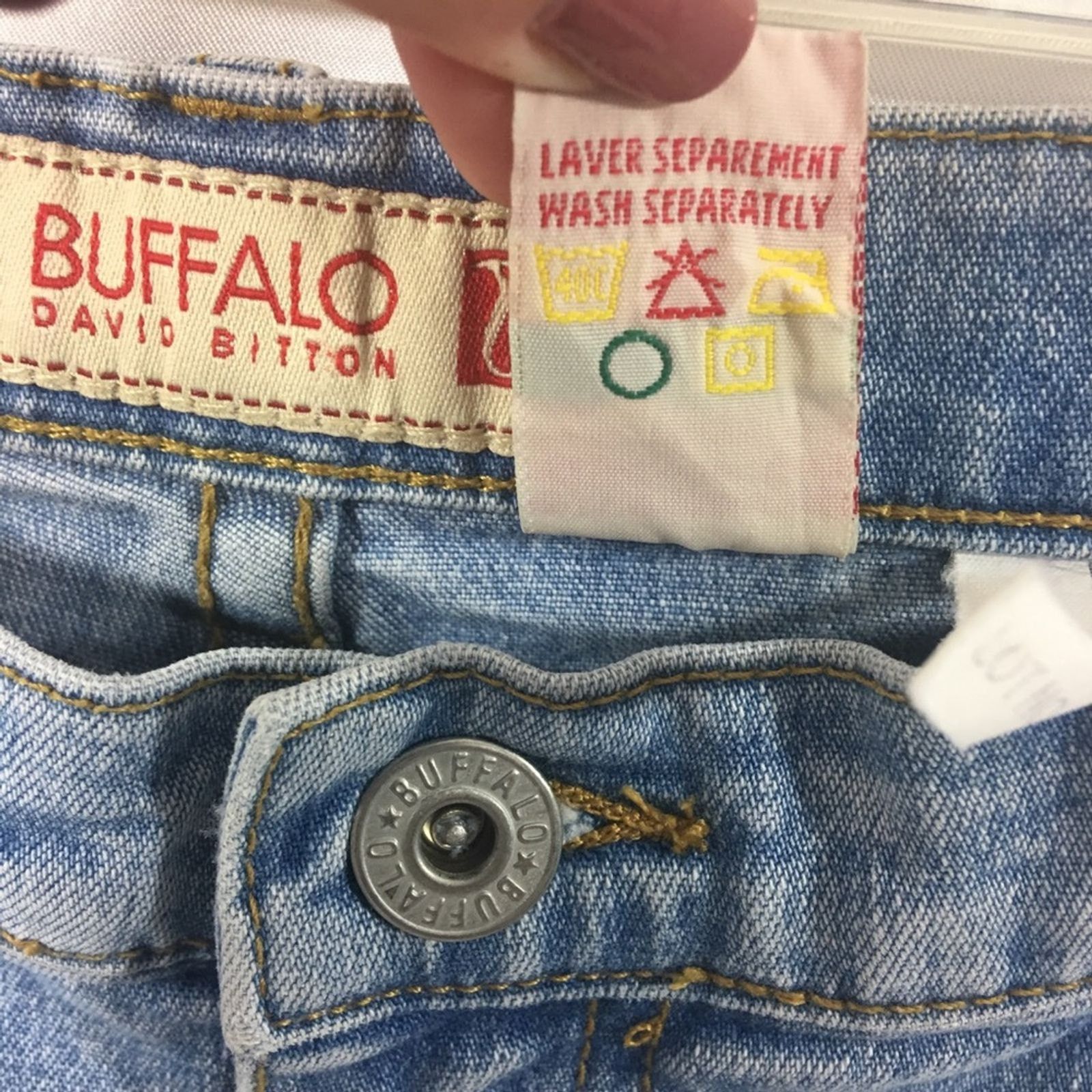 Buffalo David Bitton Buffalo David Bitton Women's Winona Jeans Capri Size 29 Size 29" - 3 Thumbnail