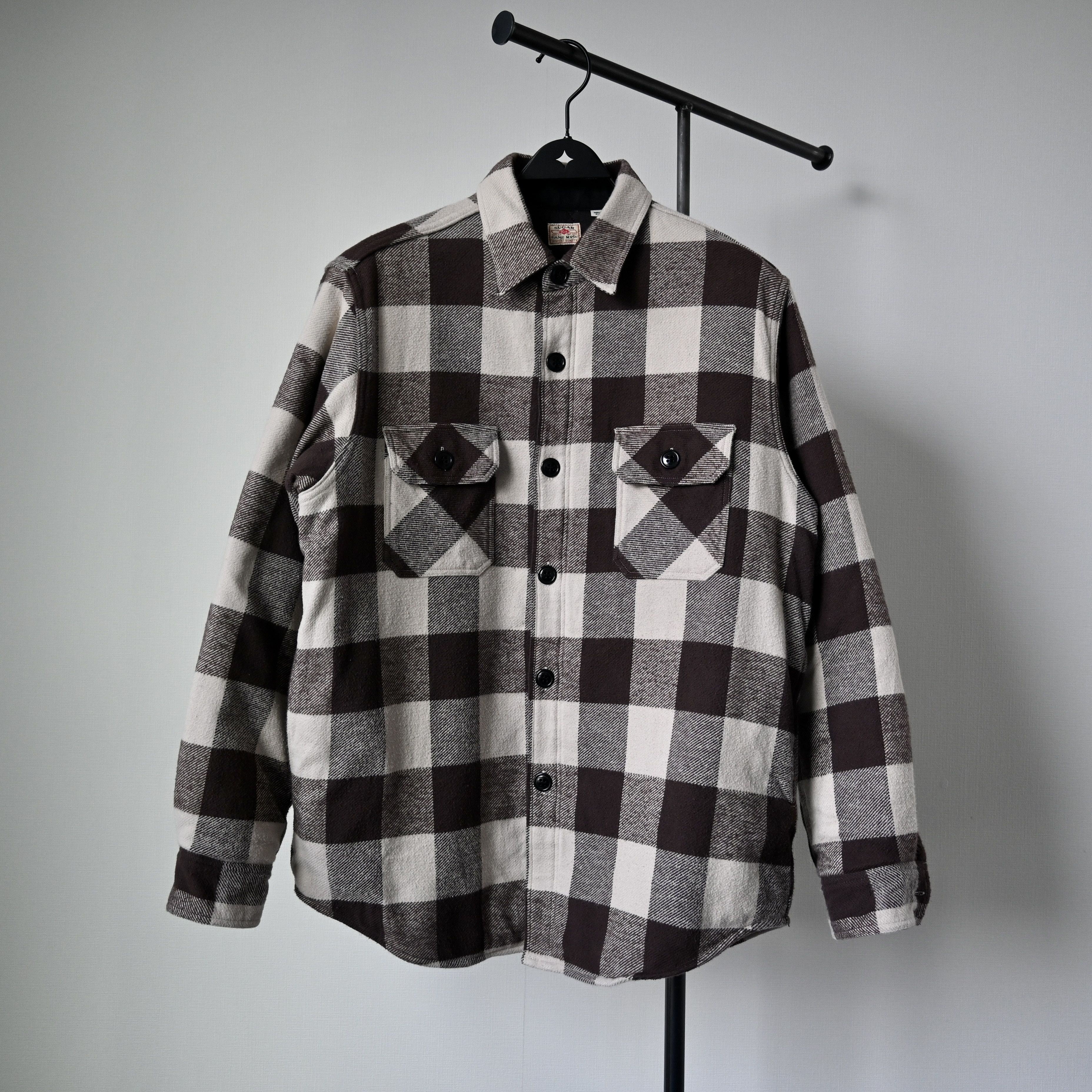 Sugar Cane SUGAR CANE flannel shell "C.P.O. Shirt Jacket" made in Japan Size US M / EU 48-50 / 2 - 3 Thumbnail