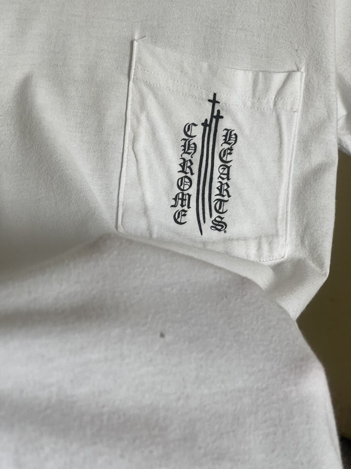 Chrome Hearts Chrome Hearts Cross Tee Size US S / EU 44-46 / 1 - 5 Thumbnail