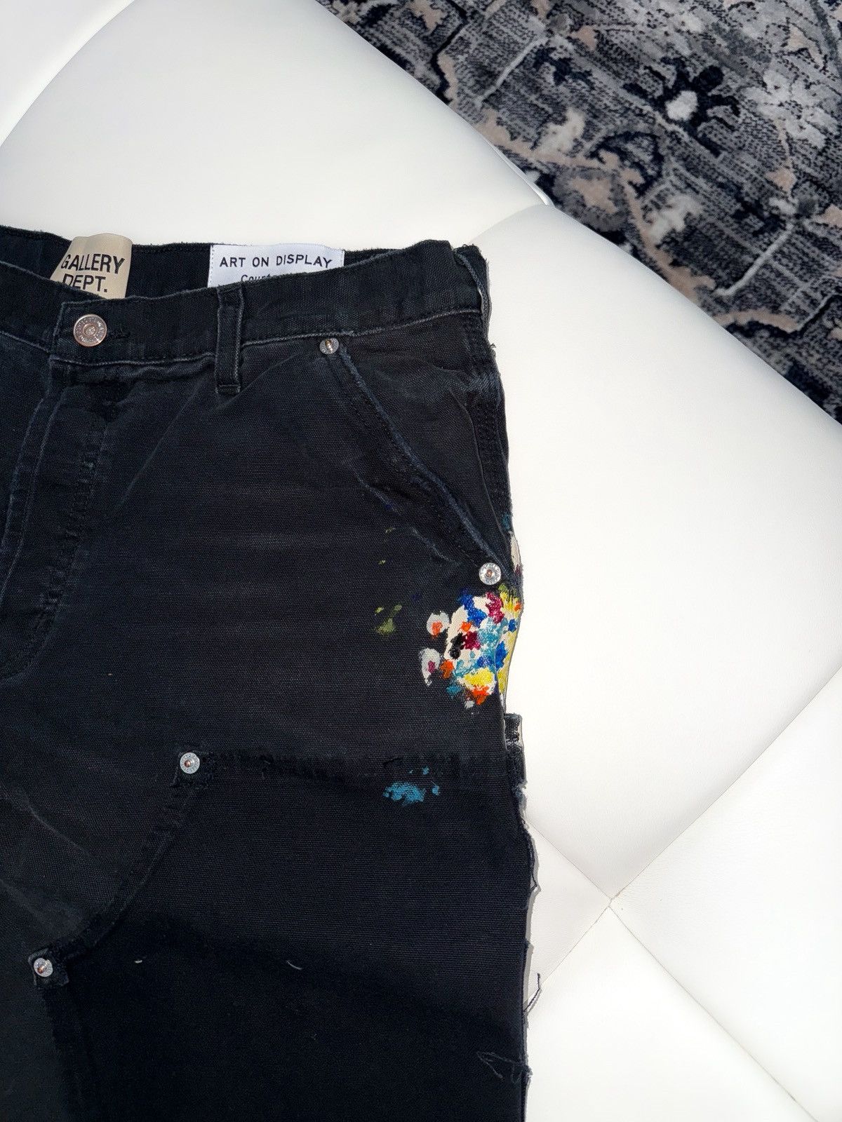 Gallery Dept. Gallery dept carpenter paint splatter shorts Size US 38 / EU 54 - 4 Thumbnail